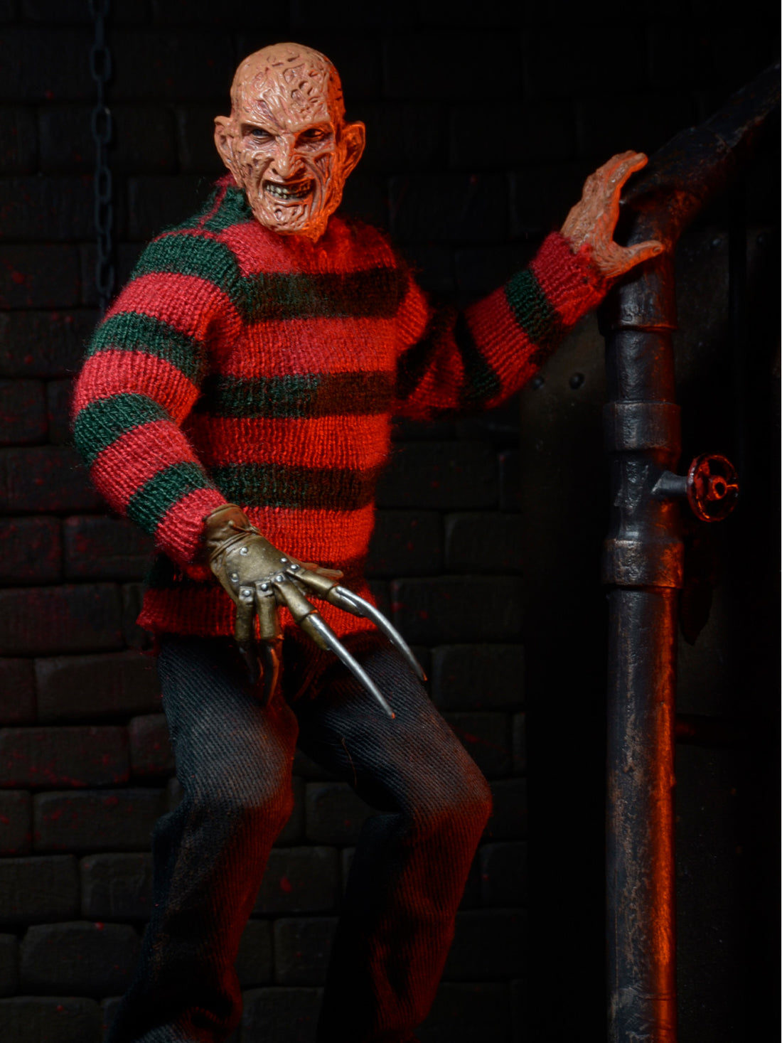 NIGHTMARE ON ELM STREET - DREAM WARRIORS FREDDY - 8" CLOTHED FIGURE