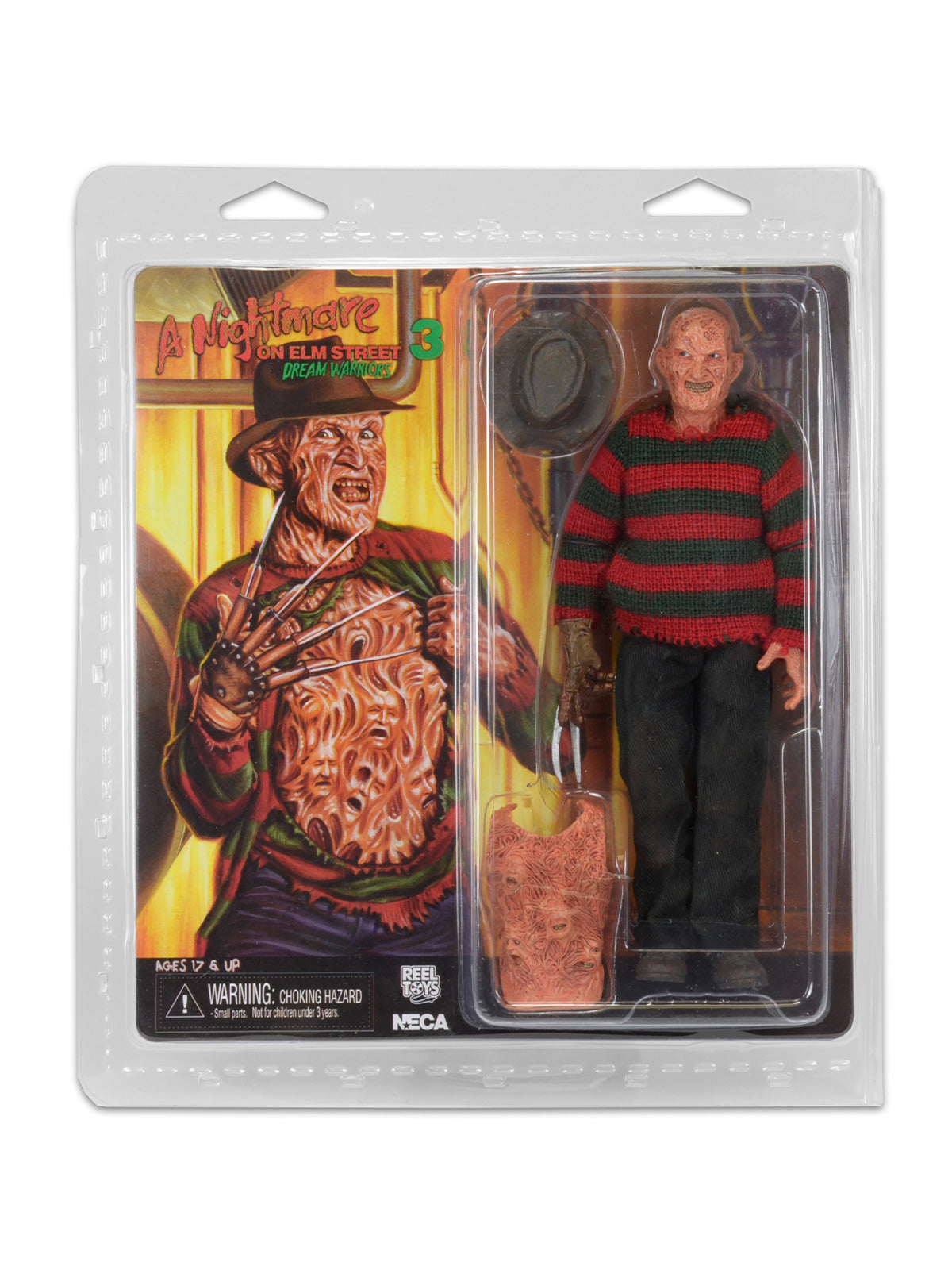 NIGHTMARE ON ELM STREET - DREAM WARRIORS FREDDY - 8" CLOTHED FIGURE