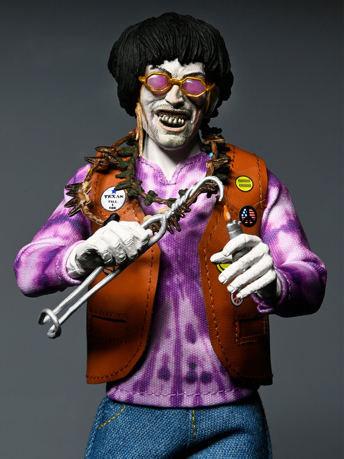 BUY NOW - TEXAS CHAINSAW MASSACRE 2 – CHOP TOP 8″ CLOTHED FIGURE | NECAONLINE.COM.AU