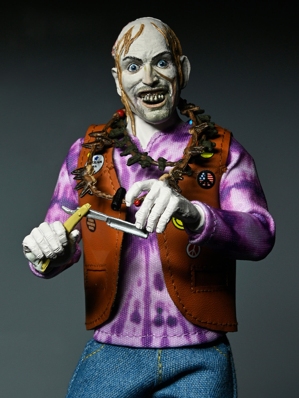 BUY NOW - TEXAS CHAINSAW MASSACRE 2 – CHOP TOP 8″ CLOTHED FIGURE | NECAONLINE.COM.AU
