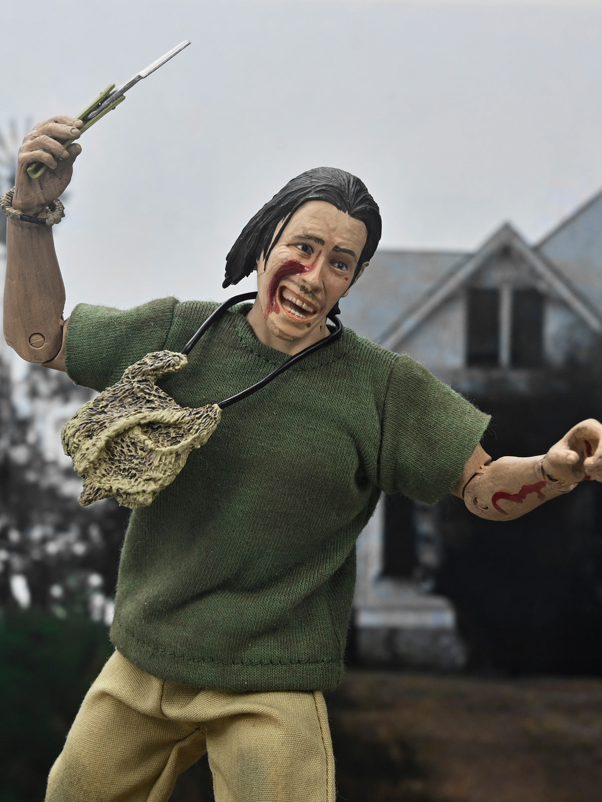 BUY NOW - TEXAS CHAINSAW MASSACRE - THE HITCHHIKER 50TH ANNIVERSARY 8" CLOTHED ACTION FIGURE | NECAONLINE AU