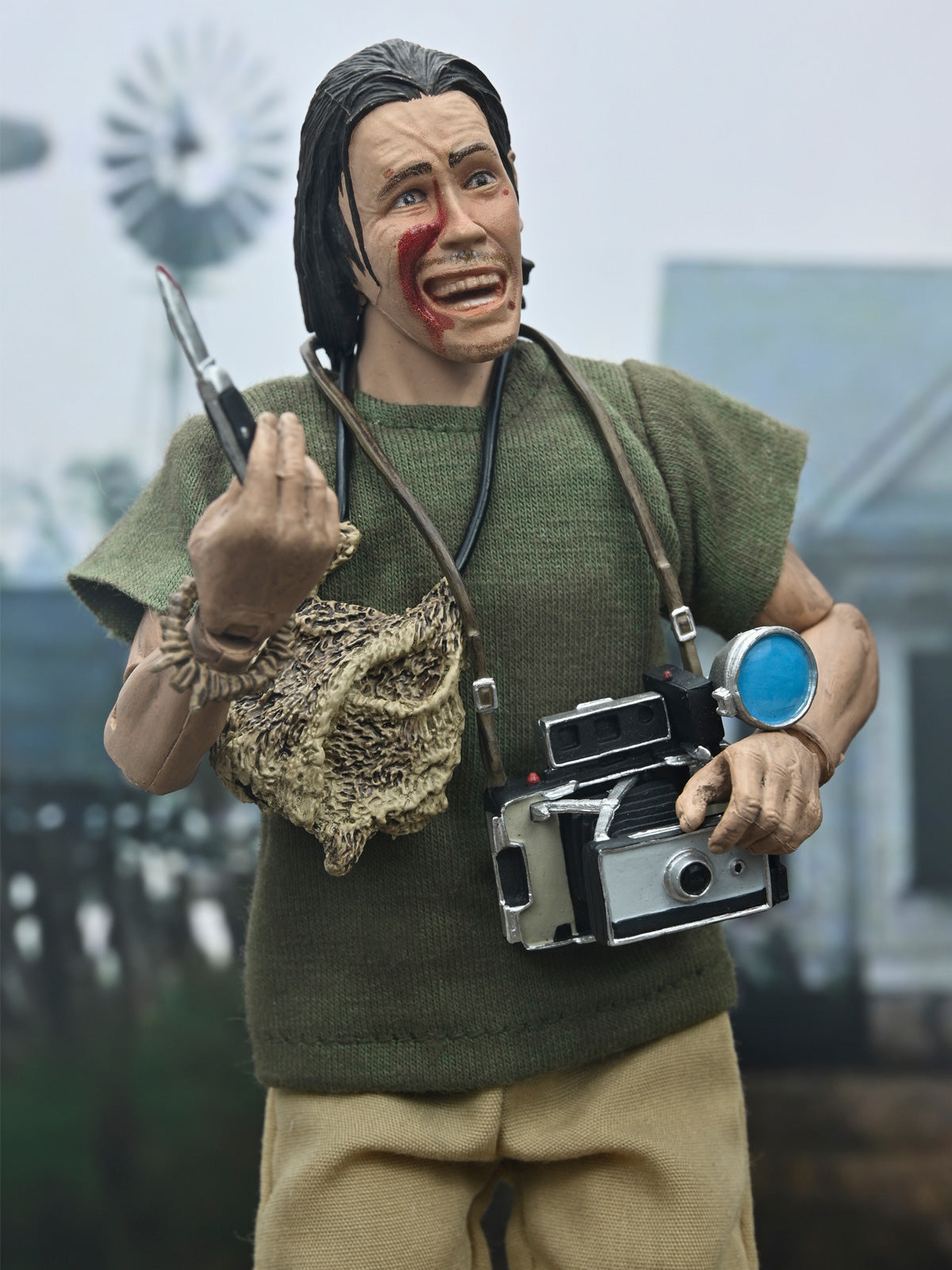 BUY NOW - TEXAS CHAINSAW MASSACRE - THE HITCHHIKER 50TH ANNIVERSARY 8" CLOTHED ACTION FIGURE | NECAONLINE AU