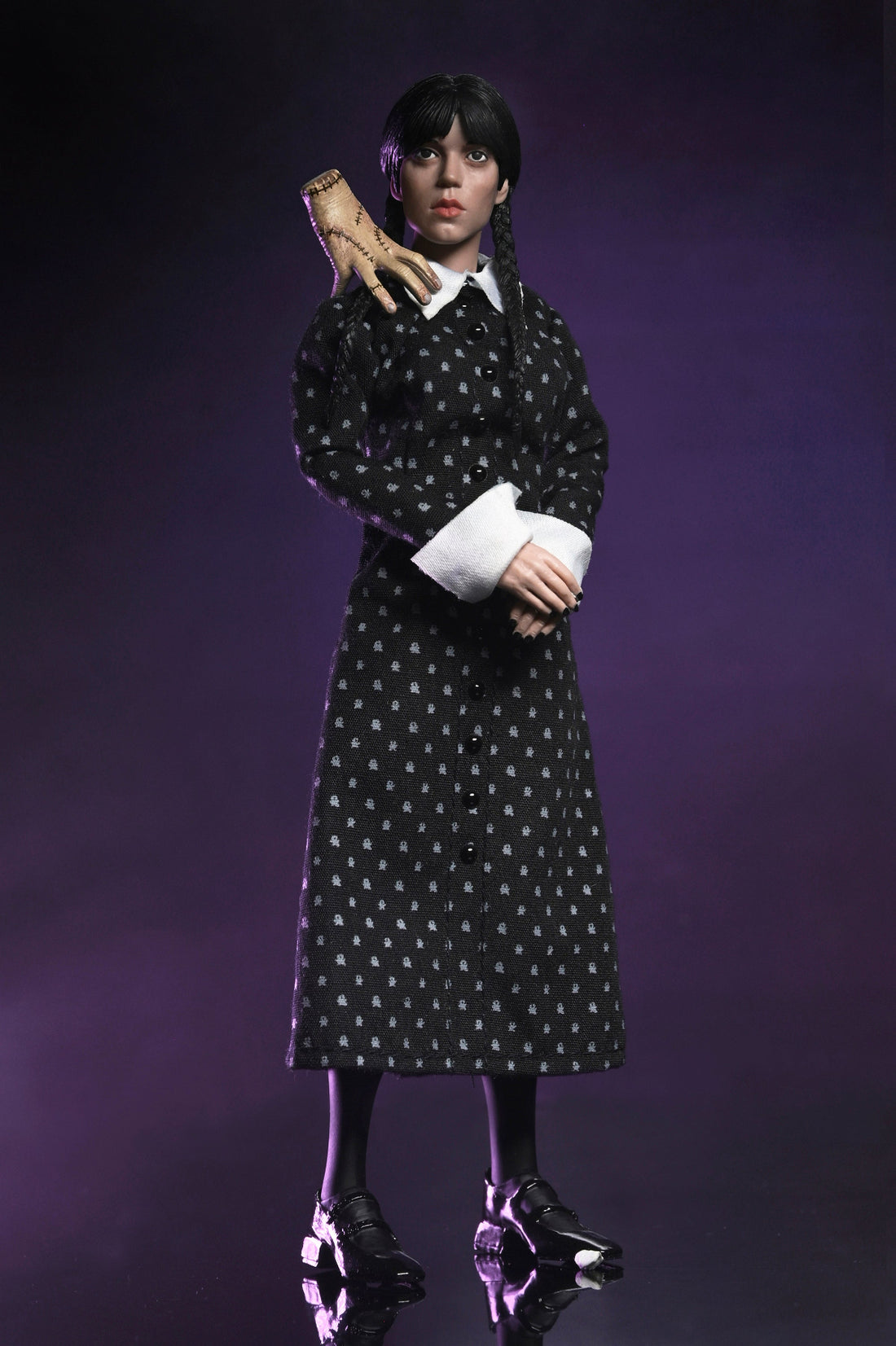 BUY NOW - WEDNESDAY – WEDNESDAY ADDAMS (CLASSIC DRESS) 8″ CLOTHED ACTION FIGURE | NECAONLINE.COM.AU