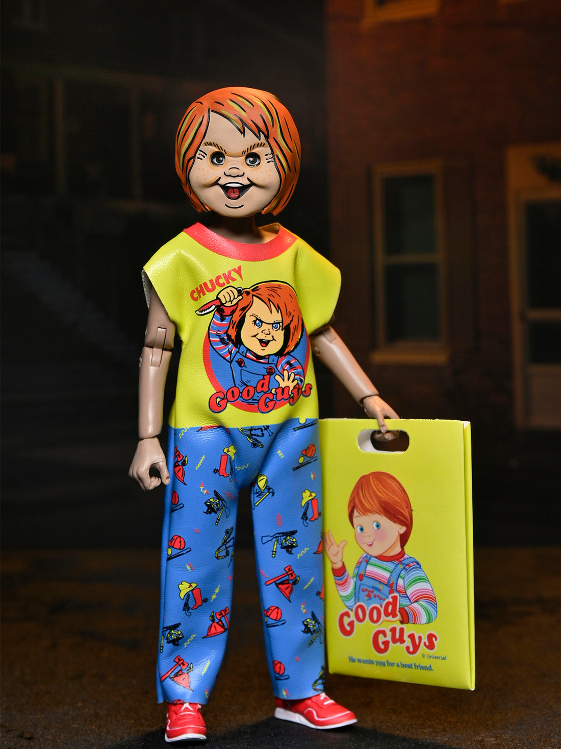 BUY NOW - BEN COOPER X CHILD’S PLAY 2 6″ CLOTHED FIGURE – CHUCKY COSTUME FIGURE | NECAONLINE.COM.AU