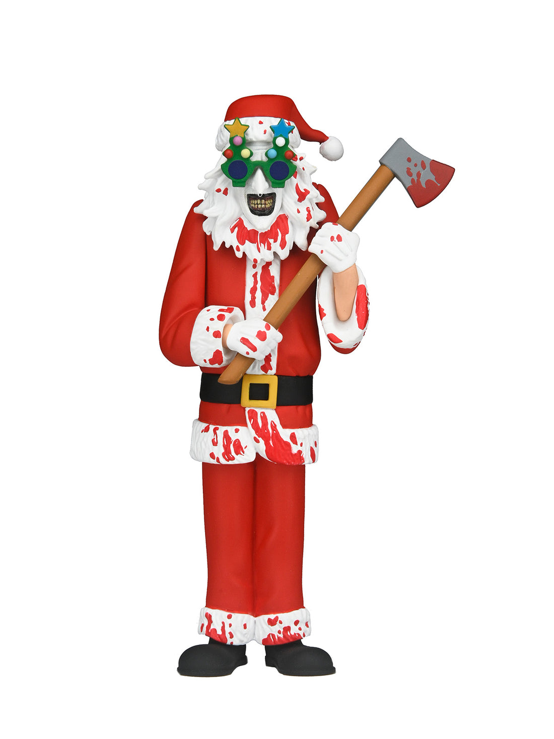 BUY NOW - TERRIFIER – ART THE CLOWN SANTA SUIT (BLOODY VERSION) 6″ SCALE FIGURE TOONY TERRORS | NECAONLINE.COM.AU