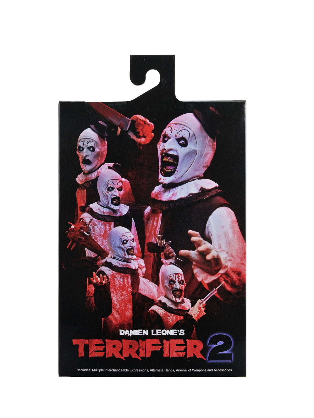 BUY NOW - TERRIFIER - ULTIMATE ART THE CLOWN (BLOOD SPLATTERED) - 7" SCALE ACTION FIGURE | NECAONLINE.COM.AU