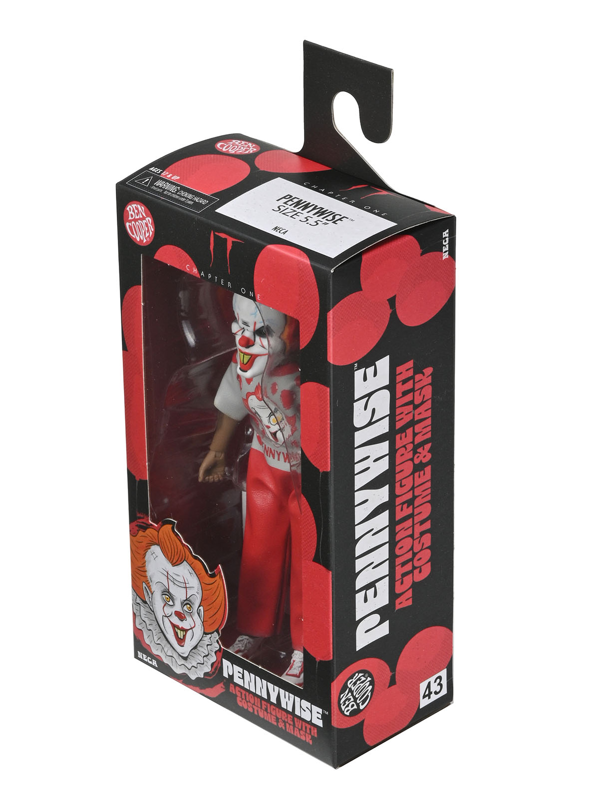 BUY NOW - BEN COOPER X IT (2017) 6″ CLOTHED FIGURE – PENNYWISE } NECAONLINE.COM.AU