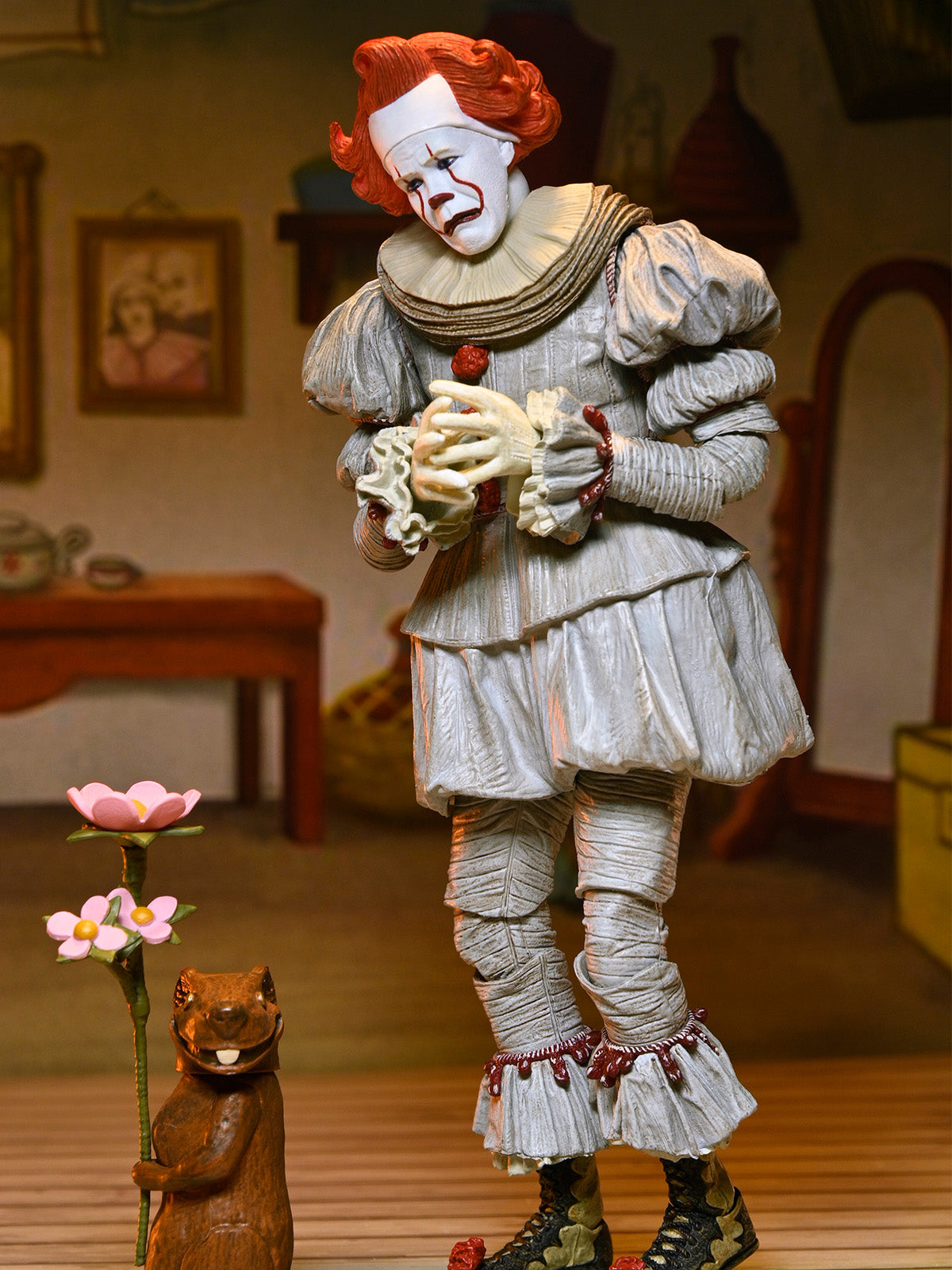 BUY NOW - WELCOME TO DERRY ULTIMATE BOB GREY AS PENNYWISE 7″ SCALE ACTION FIGURE | NECAONLINE.COM.AU