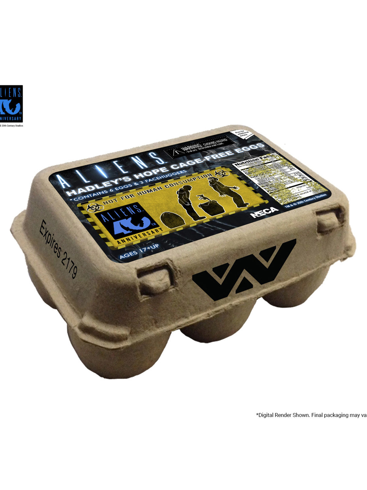 BUY NOW - ALIENS 40TH ANNIVERSARY CARTON OF 6 ALIEN EGGS – ACCESSORY PACK | NECAONLINE.COM.AU