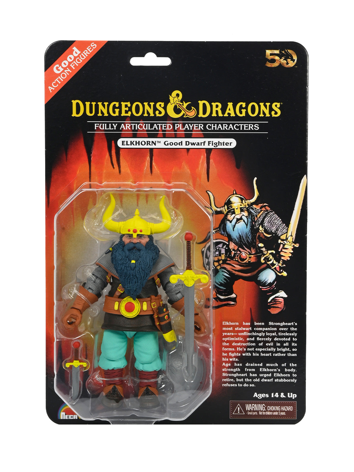 DUNGEONS & DRAGONS - ELKHORN 50TH ANNIVERSARY 7" SCALE ACTION FIGURE