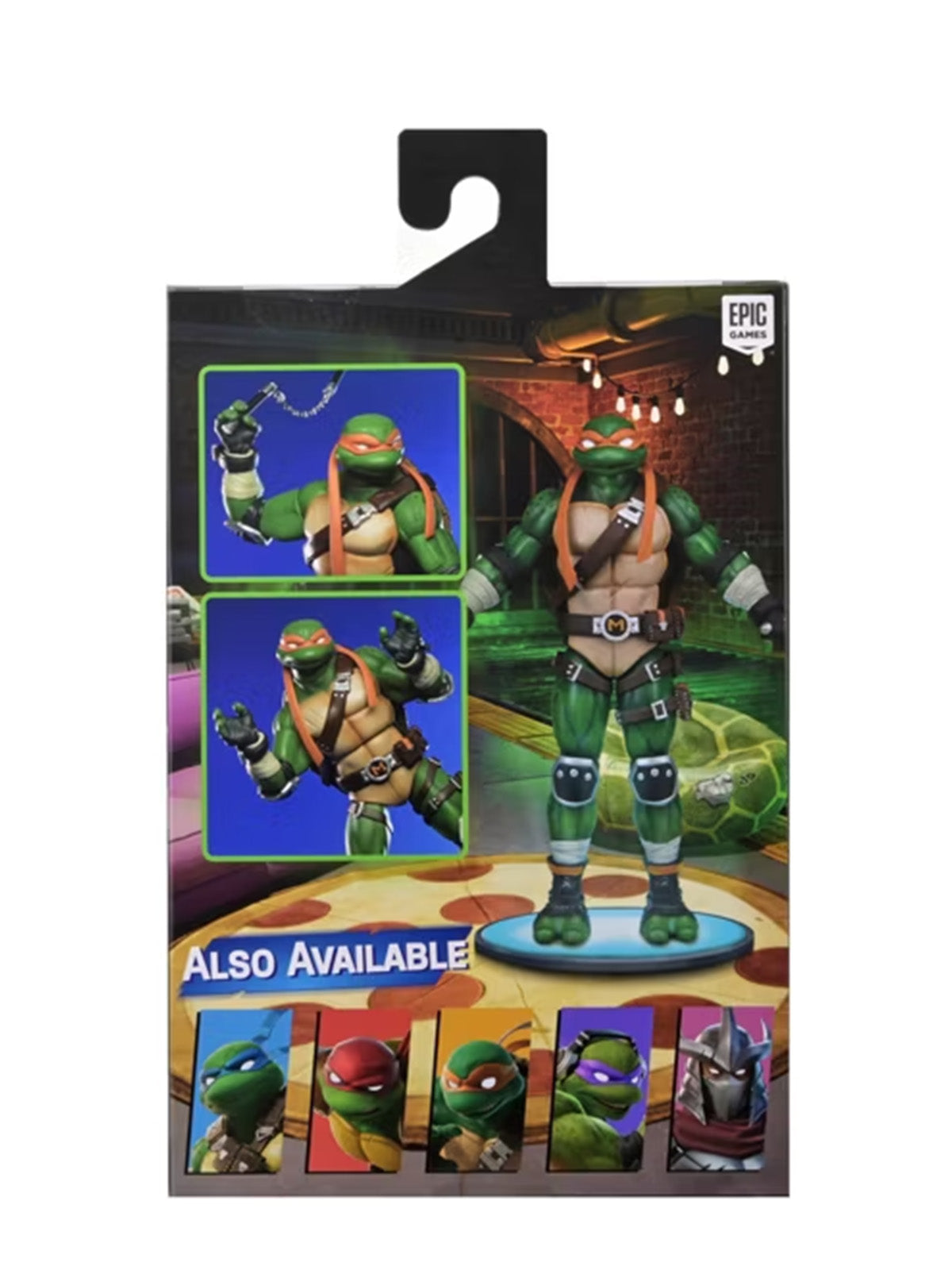 BUY NOW - FORTNITE X TMNT - MICHELANGELO 7" SCALE ACTION FIGURE | NECAONLINE.COM.AU