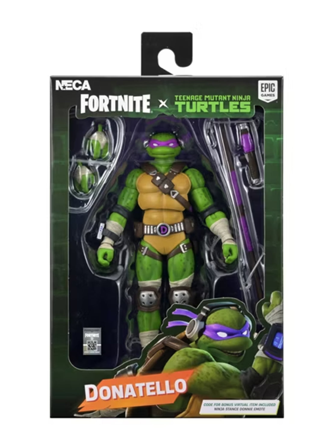 BUY NOW - FORTNITE X TMNT - DONATELLO 7" SCALE ACTION FIGURE | NECAONLINE.COM.AU