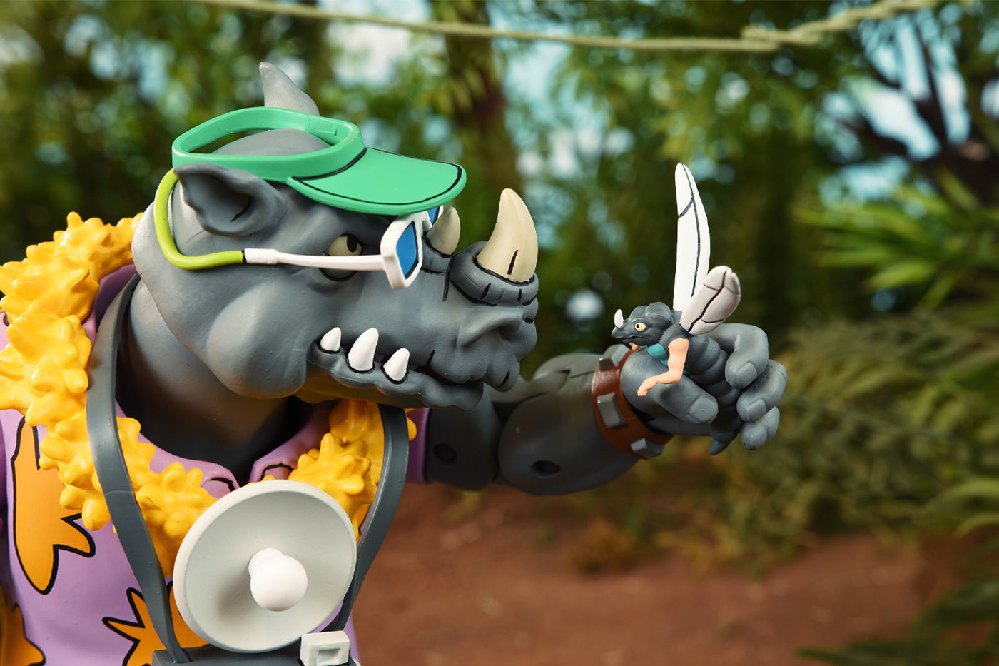 BUY NOW - TMNT VACATION BEBOP AND ROCKSTEADY 2 PACK (CARTOON) - 7" SCALE ACTION FIGURE | NECAONLINE AU