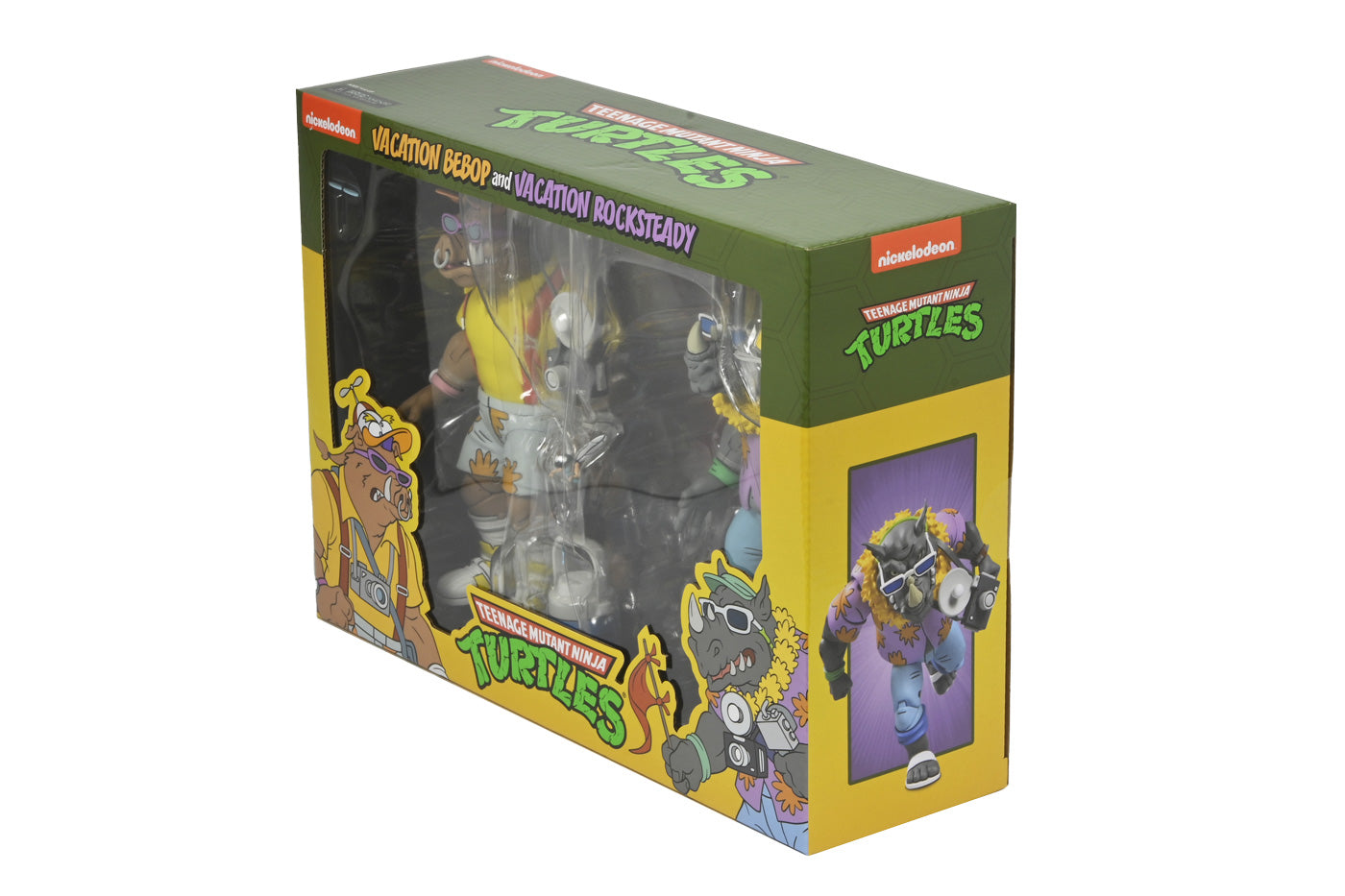 BUY NOW - TMNT VACATION BEBOP AND ROCKSTEADY 2 PACK (CARTOON) - 7" SCALE ACTION FIGURE | NECAONLINE AU