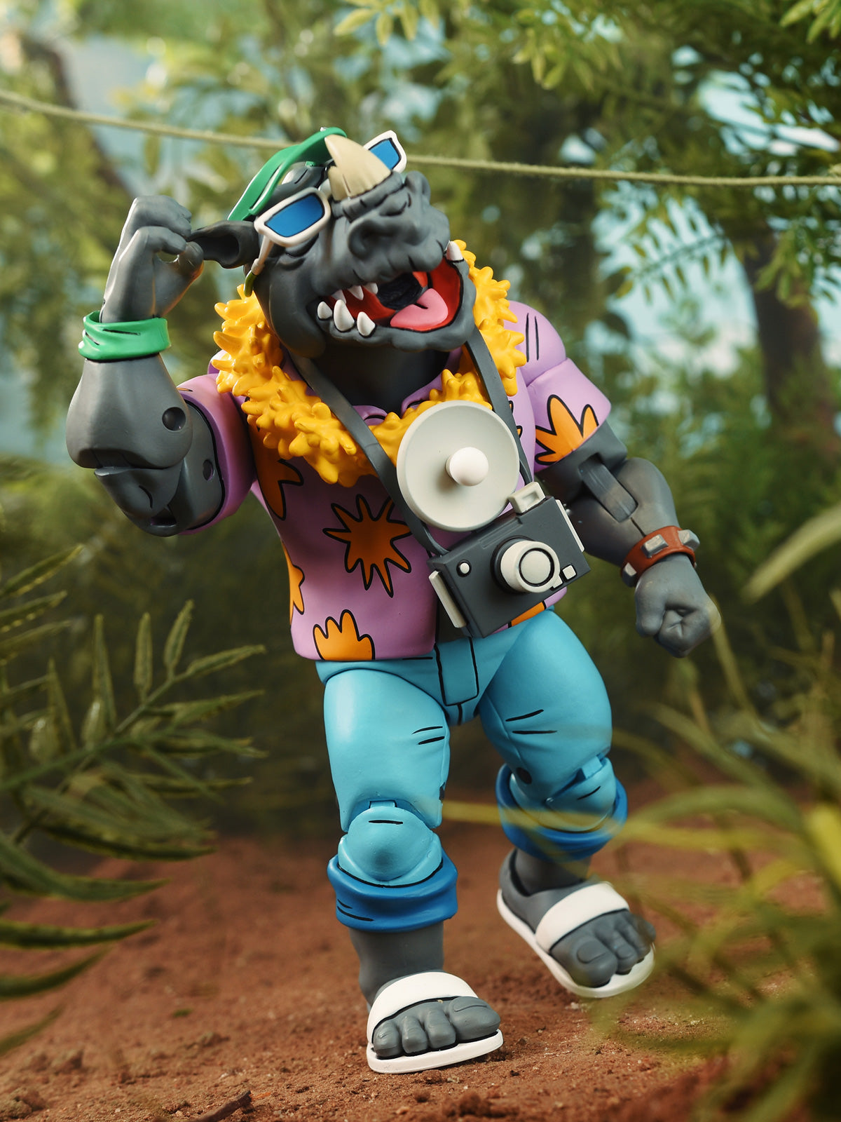 BUY NOW - TMNT VACATION BEBOP AND ROCKSTEADY 2 PACK (CARTOON) - 7" SCALE ACTION FIGURE | NECAONLINE AU
