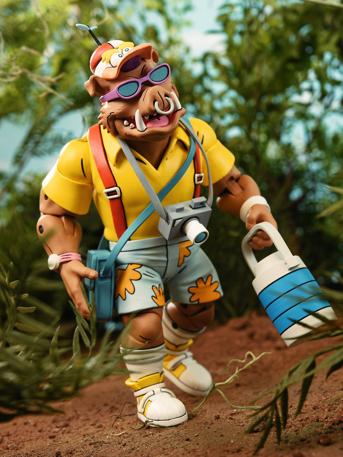 BUY NOW - TMNT VACATION BEBOP AND ROCKSTEADY 2 PACK (CARTOON) - 7" SCALE ACTION FIGURE | NECAONLINE AU