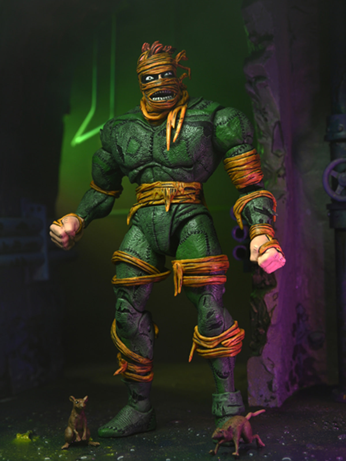 BUY NOW - TMNT RAT KING (MIRAGE COMICS) 7" SCALE ACTION FIGURE | NECAONLINE AU