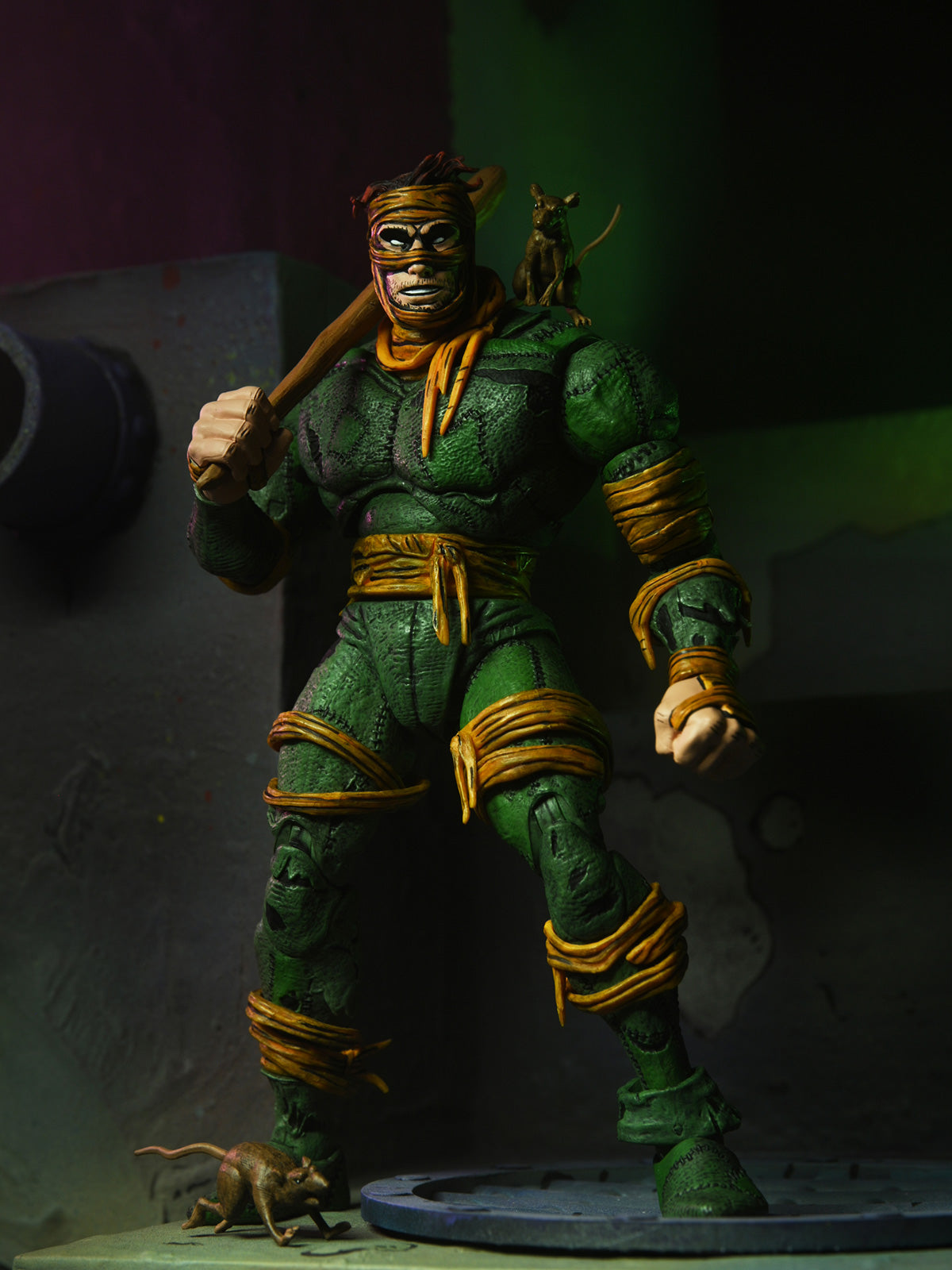 BUY NOW - TMNT RAT KING (MIRAGE COMICS) 7" SCALE ACTION FIGURE | NECAONLINE AU