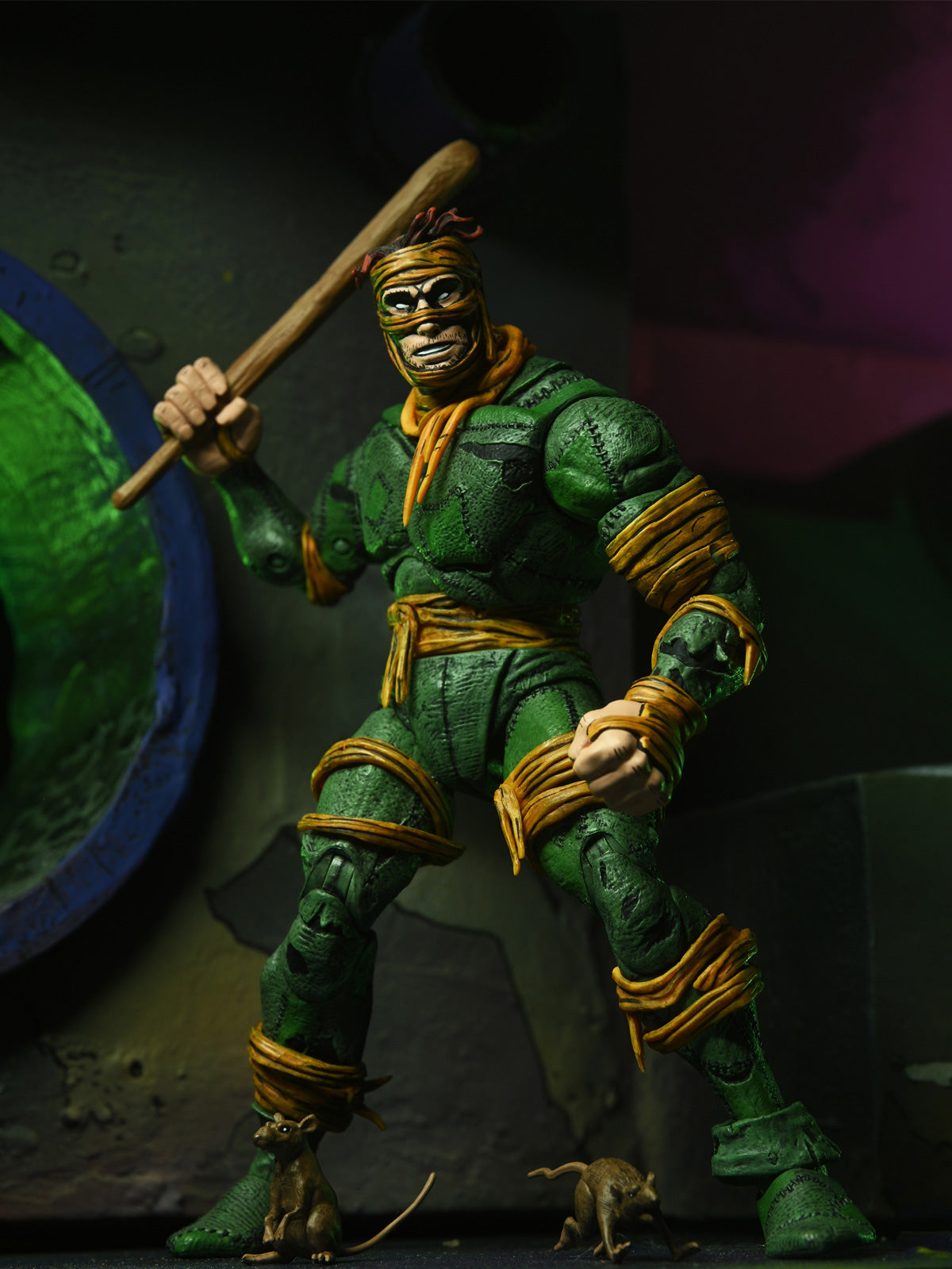 BUY NOW - TMNT RAT KING (MIRAGE COMICS) 7" SCALE ACTION FIGURE | NECAONLINE AU