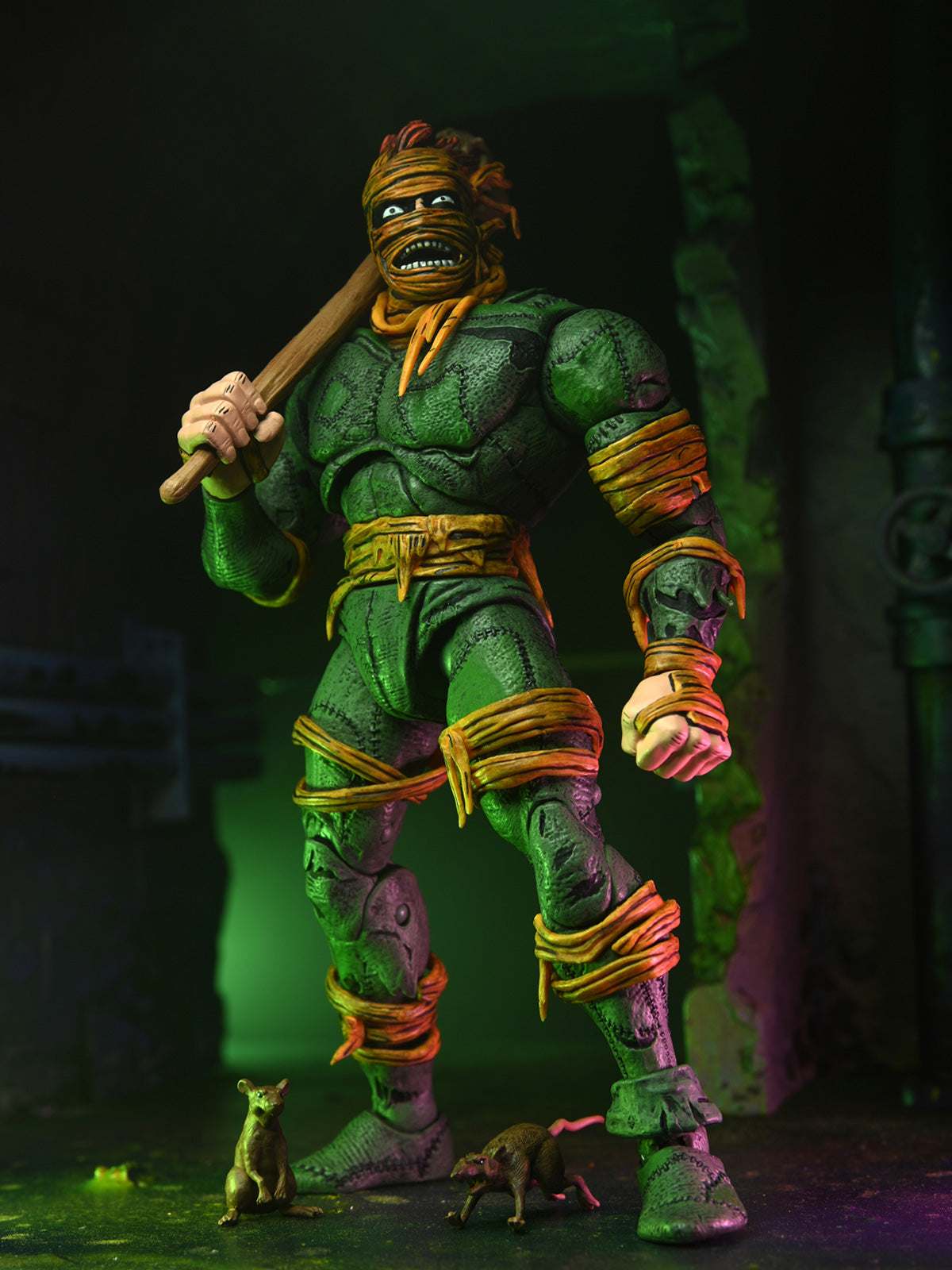 BUY NOW - TMNT RAT KING (MIRAGE COMICS) 7" SCALE ACTION FIGURE | NECAONLINE AU