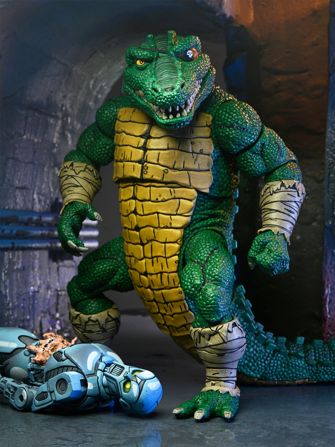 BUY NOW - TMNT LEATHERHEAD DELUXE FIGURE (MIRAGE COMICS) 7″ SCALE ACTION FIGURE | NECAONLINE.COM.AU