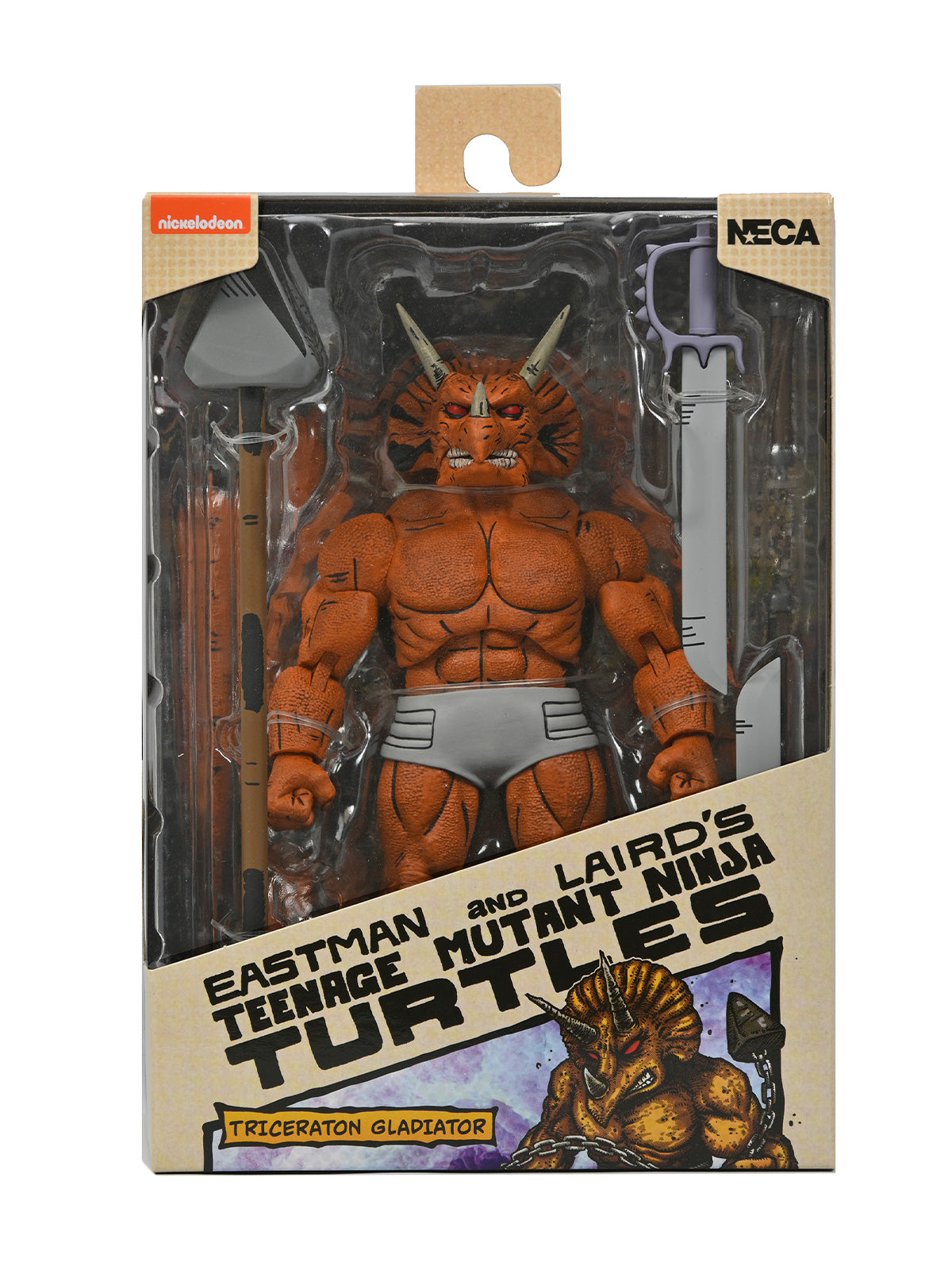 TMNT (MIRAGE COMICS) TRICERATON GLADIATOR - 7" SCALE ACTION FIGURE