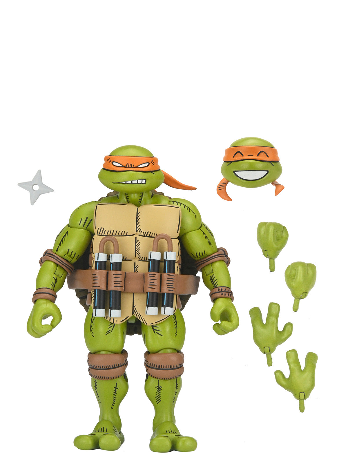 BUY NOW - TMNT X USAGI YOJIMBO – ULTIMATE MICHELANGELO 7″ SCALE ACTION FIGURE | NECAONLINE.COM.AU