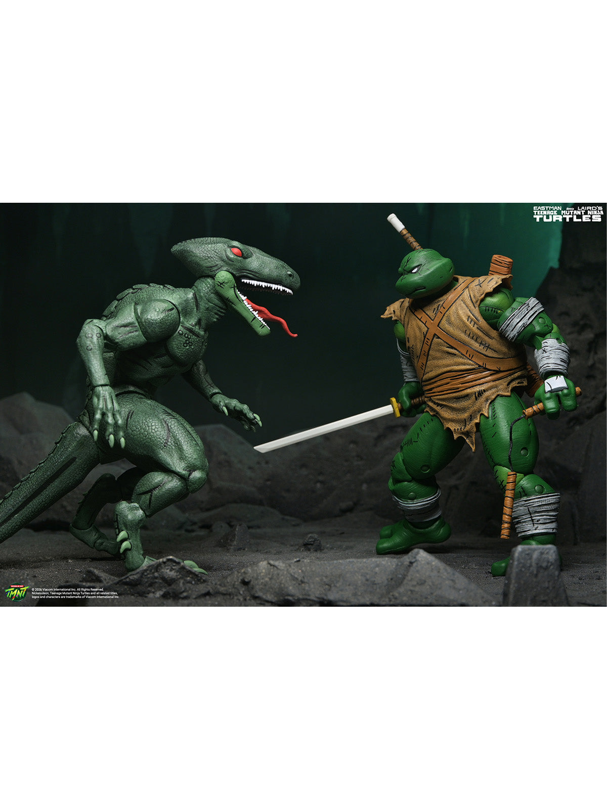 BUY NOW - TMNT DAIMYO ORKAI & RAPTOR (MIRAGE COMICS) - 7" SCALE ACTION FIGURES 2 PACK | NECAONLINE.COM.AU