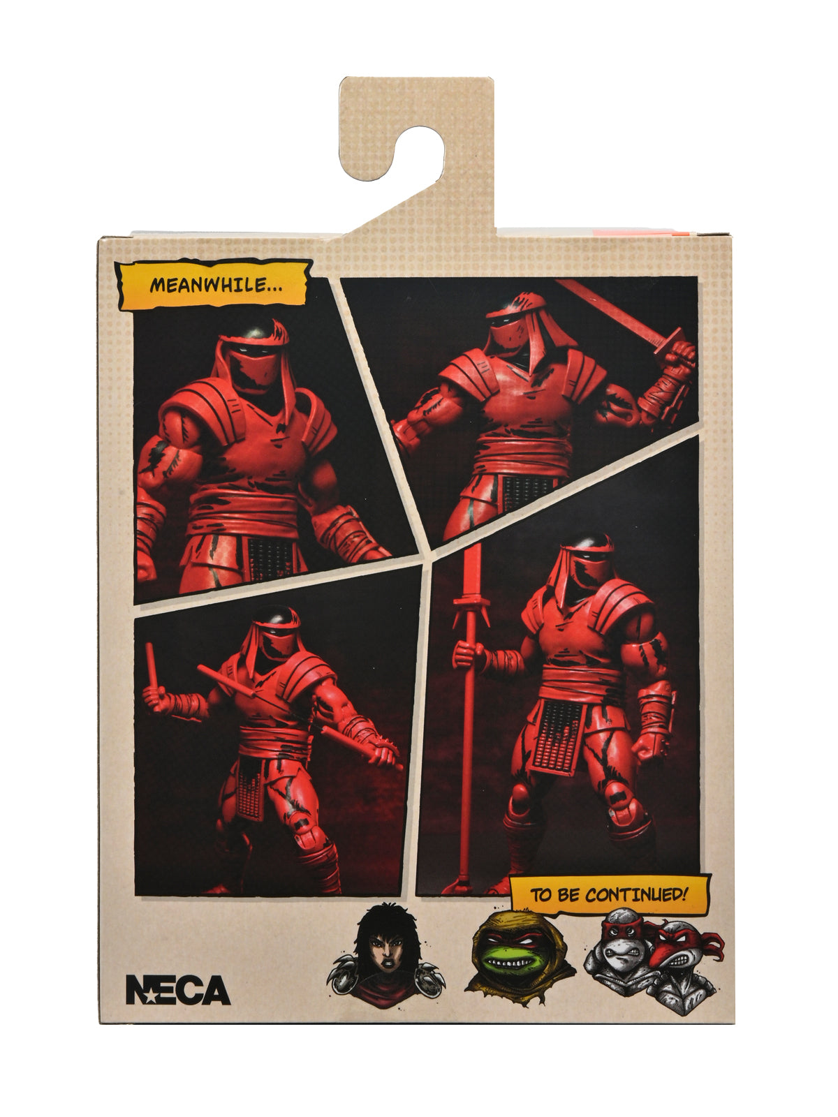 BUY NOW - TMNT RED AND BLACK FOOT ENFORCER (MIRAGE COMICS) 7″ SCALE ACTION FIGURE | NECAONLINE.COM.AU