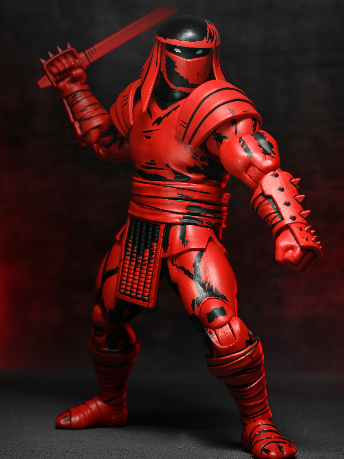 BUY NOW - TMNT RED AND BLACK FOOT ENFORCER (MIRAGE COMICS) 7″ SCALE ACTION FIGURE | NECAONLINE.COM.AU