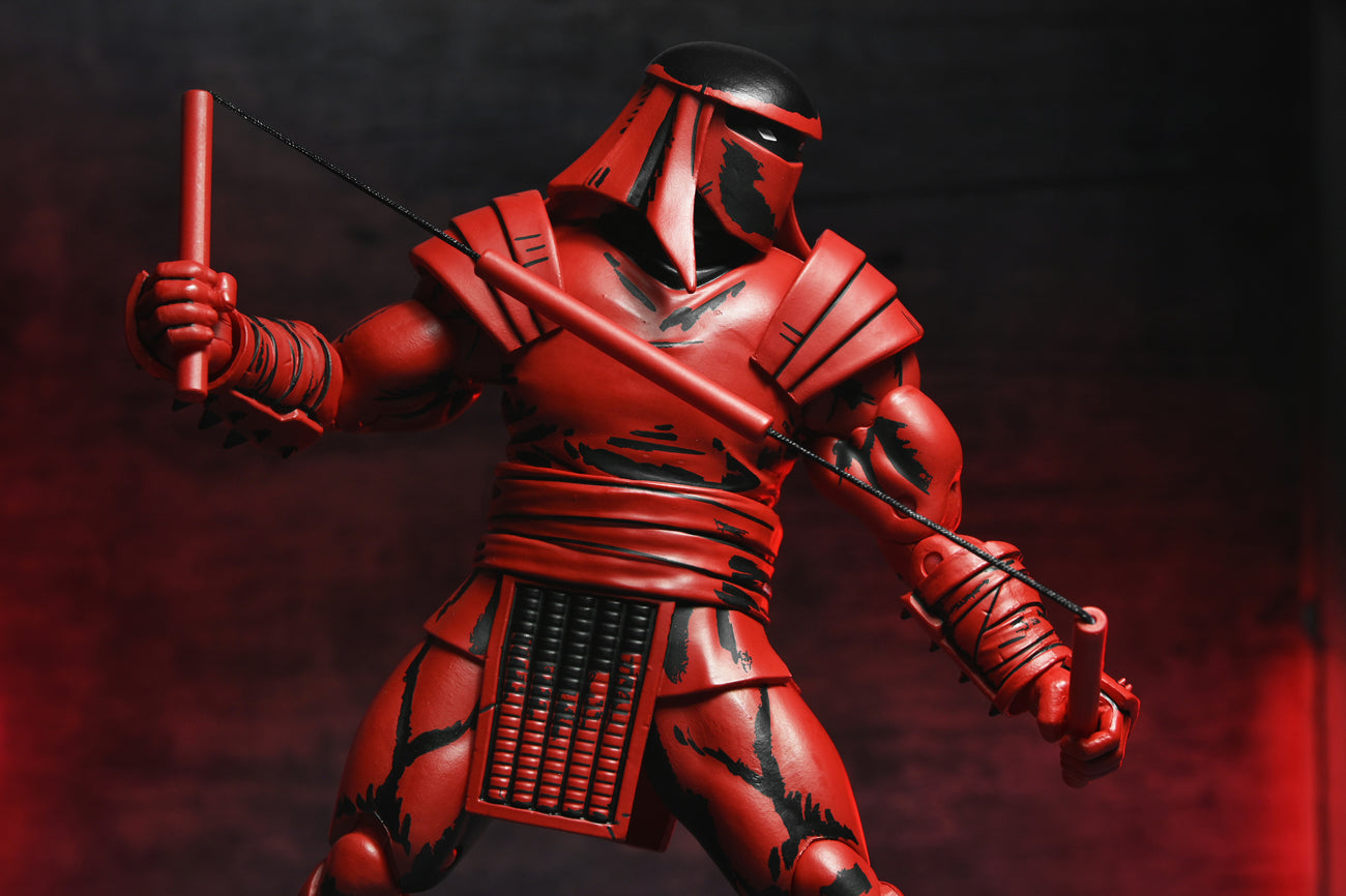 BUY NOW - TMNT RED AND BLACK FOOT ENFORCER (MIRAGE COMICS) 7″ SCALE ACTION FIGURE | NECAONLINE.COM.AU