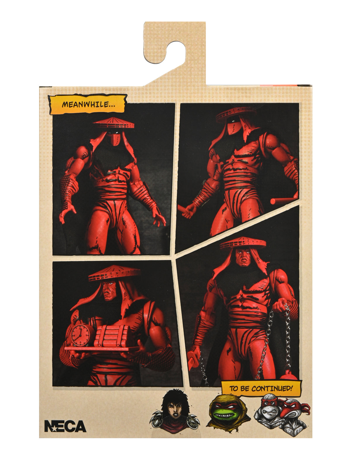 BUY NOW TMNT RED AND BLACK FOOT ASSASSIN (MIRAGE COMICS) 7″ SCALE ACTION FIGURE | NECAONLINE.COM.AU