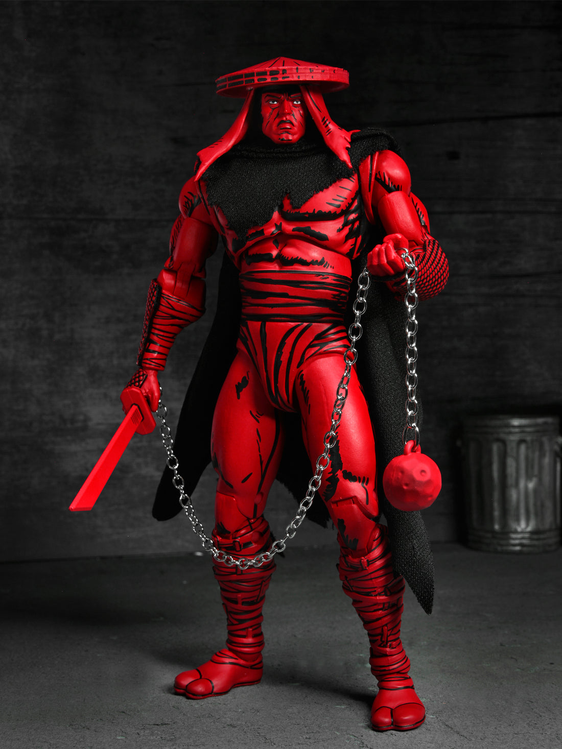 BUY NOW TMNT RED AND BLACK FOOT ASSASSIN (MIRAGE COMICS) 7″ SCALE ACTION FIGURE | NECAONLINE.COM.AU