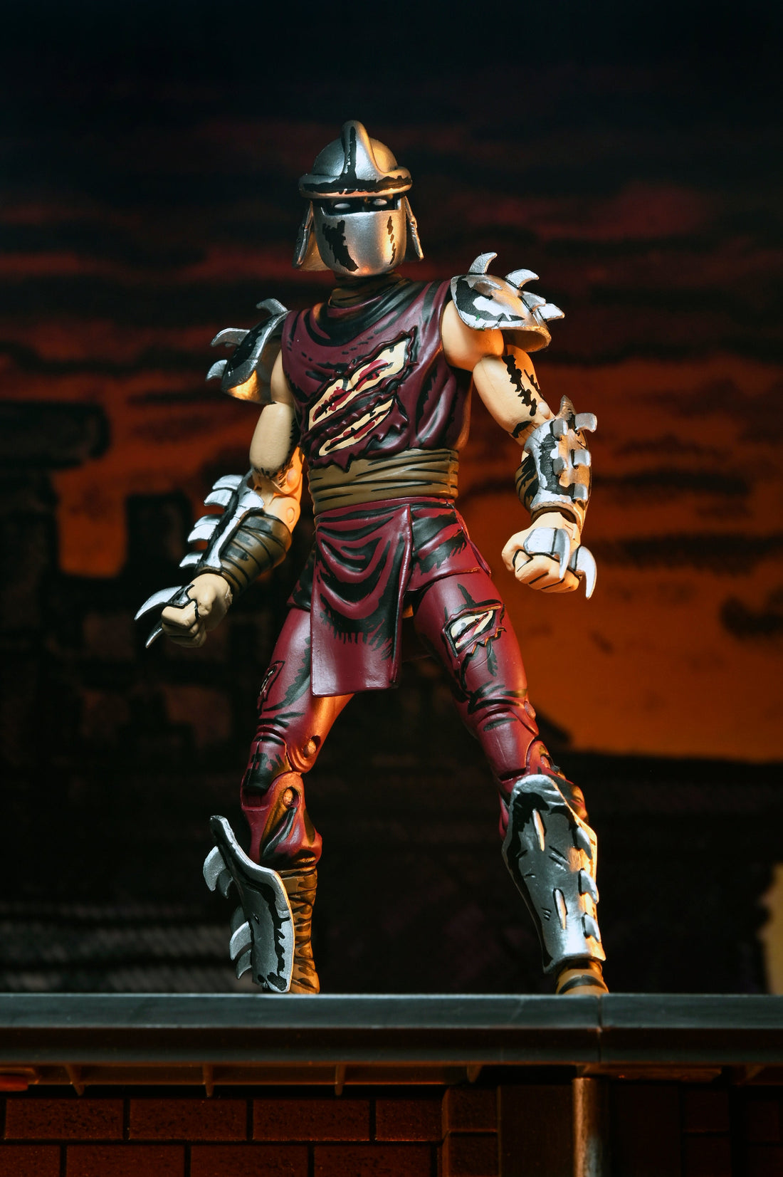 BUY NOW - TMNT BATTLE DAMAGED SHREDDER (MIRAGE COMICS) – 7″ SCALE ACTION FIGURE | NECAONLINE.COM.AU