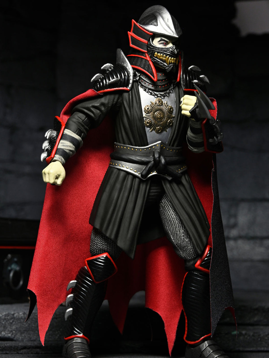 BUY NOW - TMNT X UNIVERSAL MONSTERS – SHREDDER AS DRACULA (CLASSIC COLORS) 7″ SCALE ACTION FIGURE | NECAONLINE.COM.AU