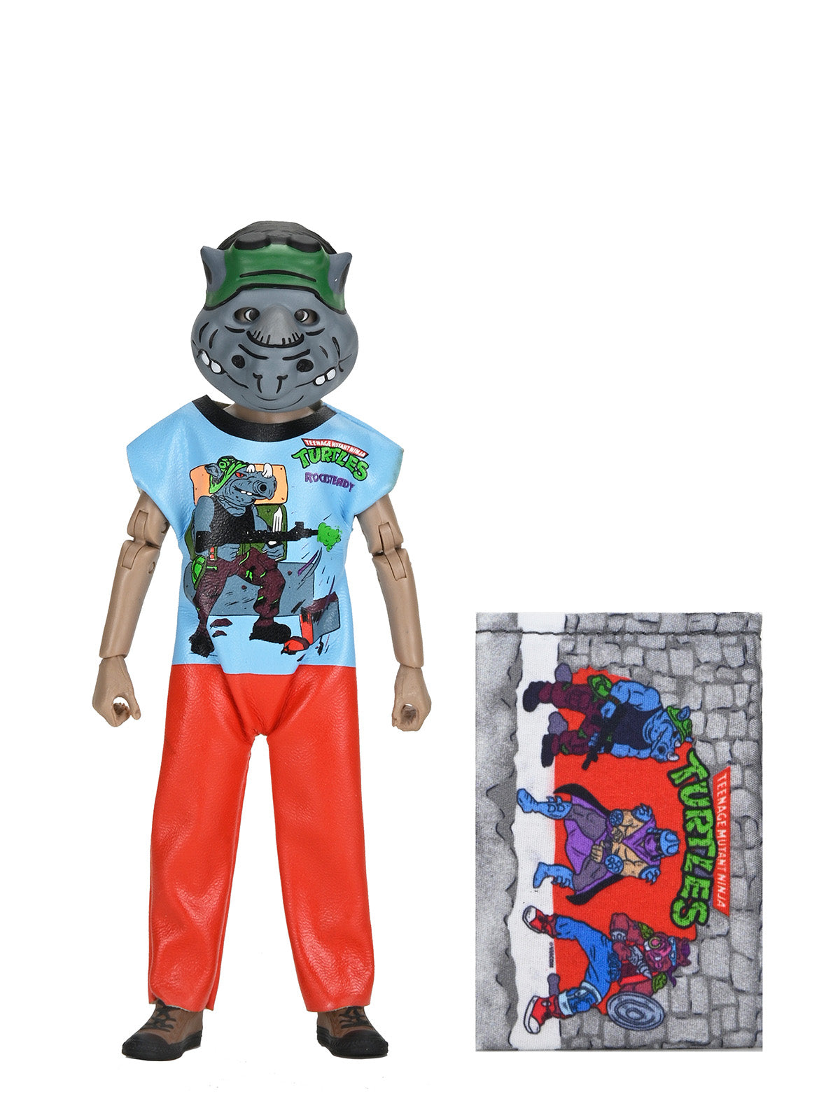 BUY NOW - BEN COOPER X TMNT ROCKSTEADY 6″ CLOTHED COSTUME ACTION FIGURE | NECAONLINE.COM.AU