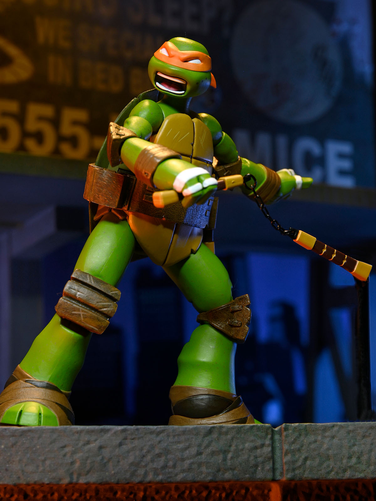 BUY NOW - TMNT (2012 CARTOON) ULTIMATE MICHELANGELO 7" SCALE ACTION FIGURE | NECAONLINE.COM.AU