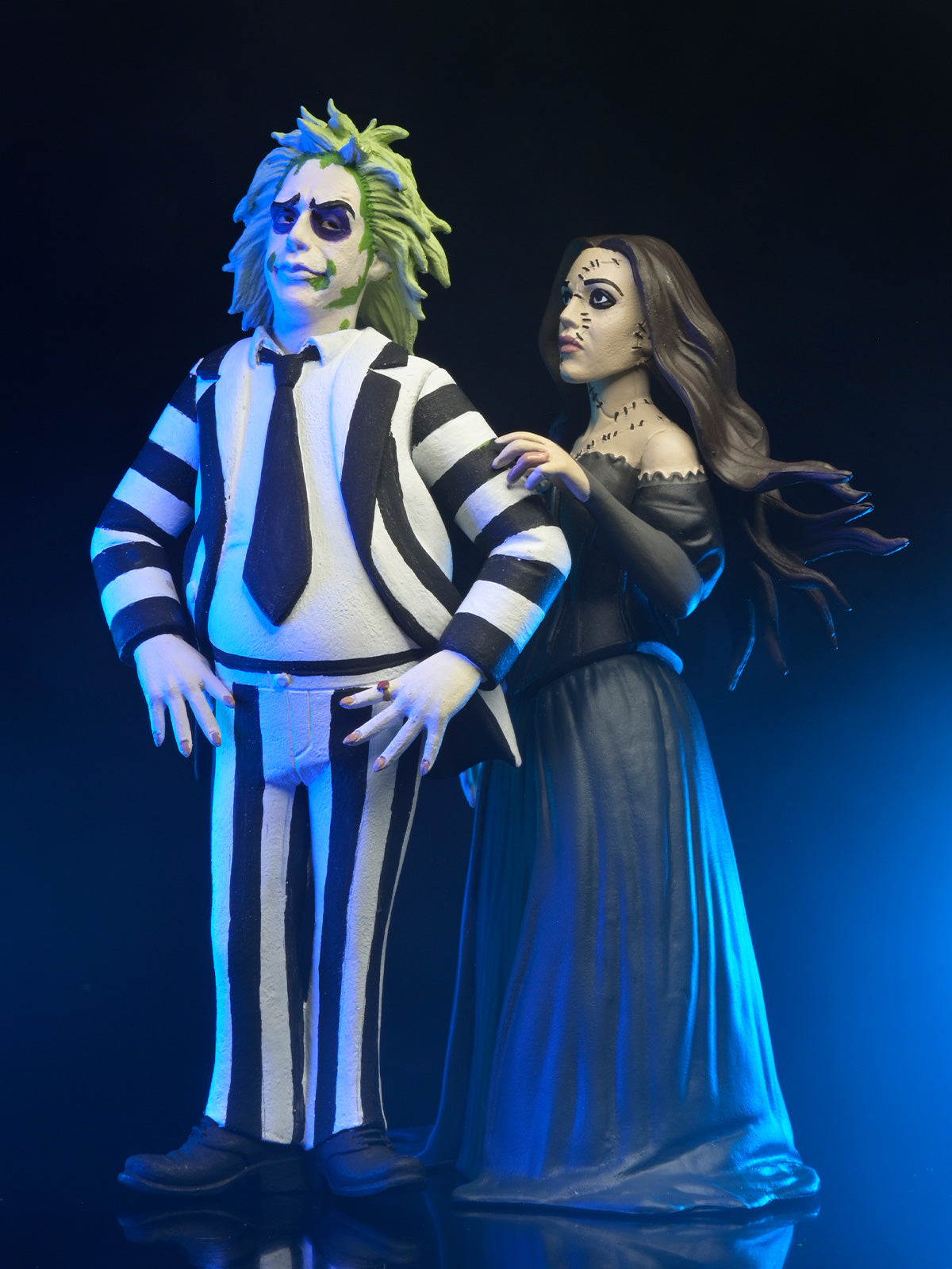 BEETLEJUICE BEETLEJUICE - TOONY TERRORS BEETLEJUICE & DELORES 2 PACK - 6" SCALE ACTION FIGURES