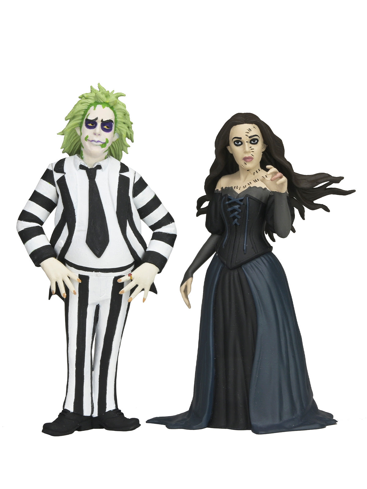 BEETLEJUICE BEETLEJUICE - TOONY TERRORS BEETLEJUICE & DELORES 2 PACK - 6" SCALE ACTION FIGURES