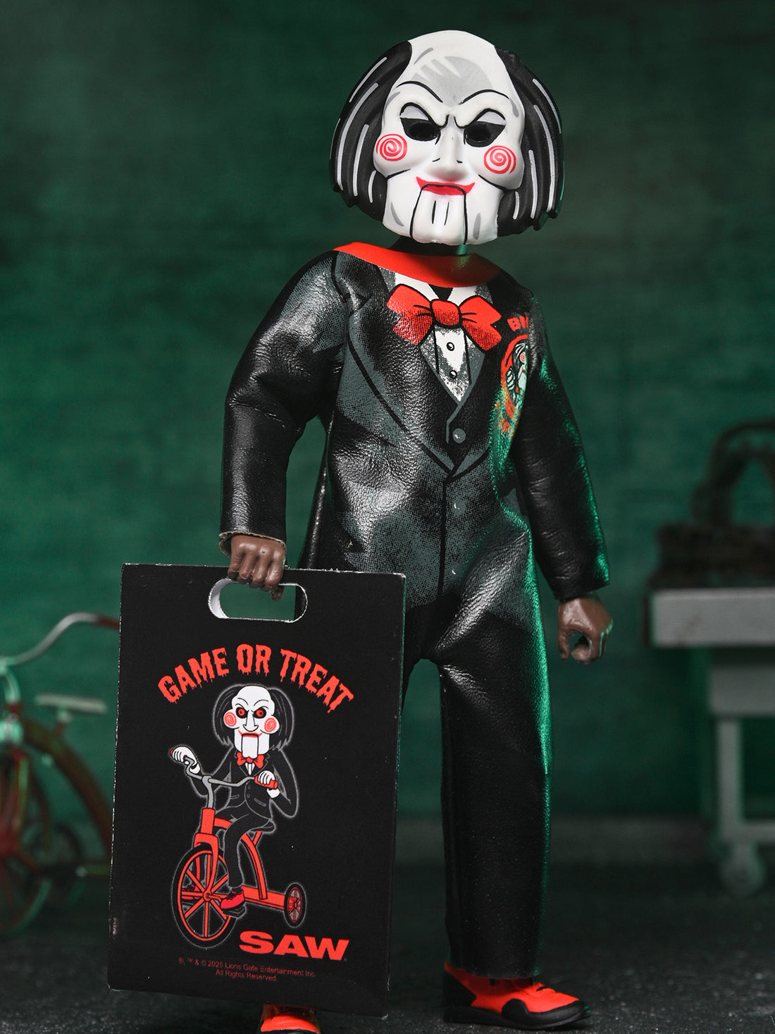 BUY NOW -BEN COOPER SAW X BEN COOPER 6″ CLOTHED FIGURE – BILLY THE PUPPET | NECAONLINE.COM.AU