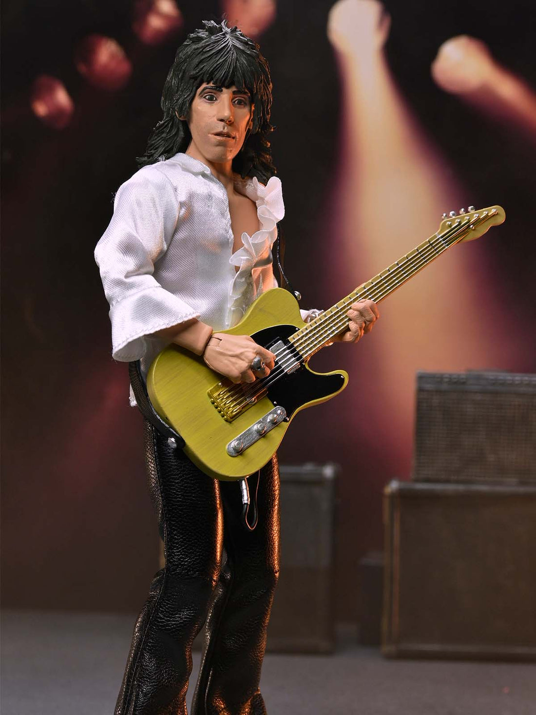 BUY NOW - THE ROLLING STONES – KEITH RICHARDS (1975) 8″ CLOTHED ACTION FIGURE | NECAONLINE.COM.AU