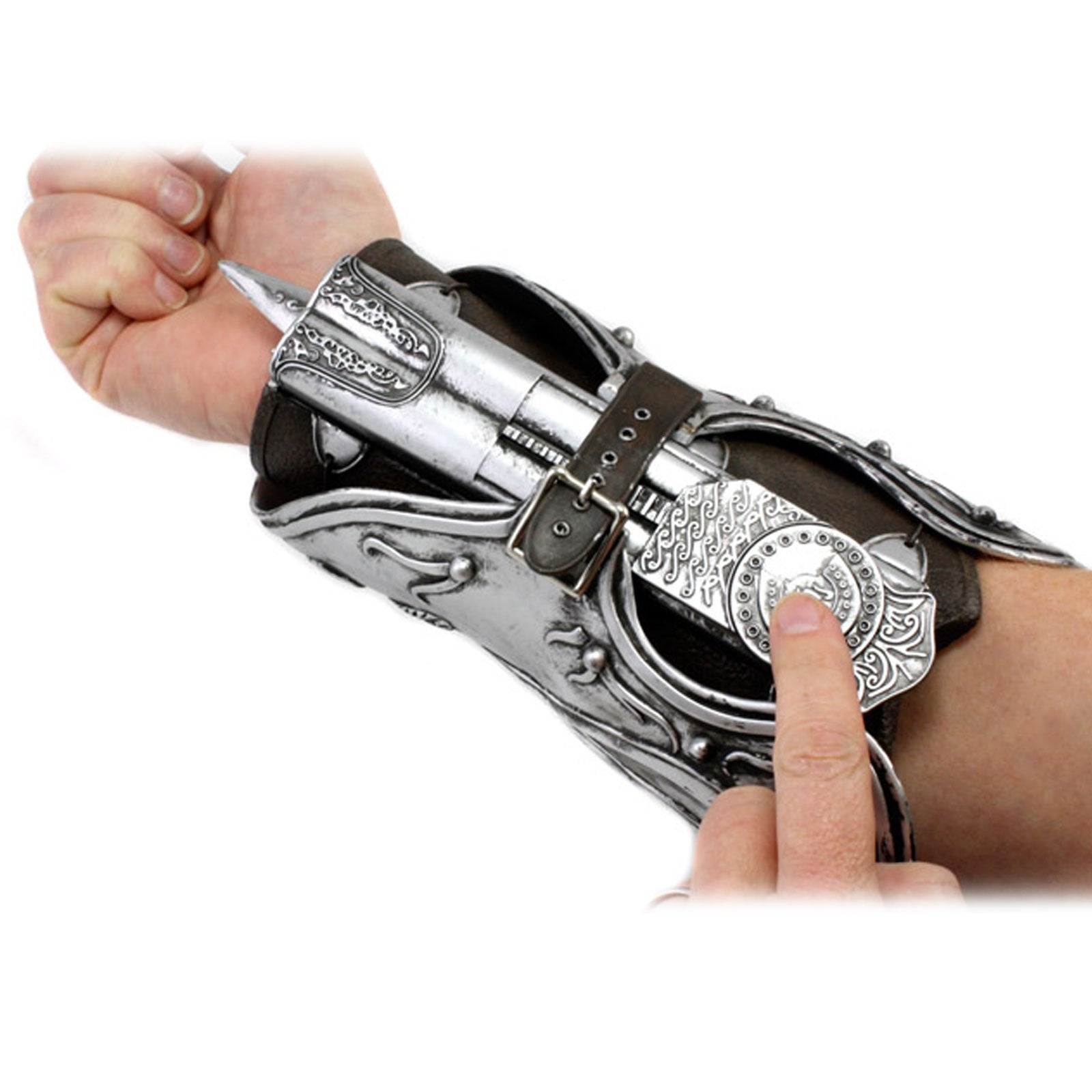 BUY NOW - ASSASSIN’S CREED 2 – THE HIDDEN BLADE OF EZIO AUDITORE – ROLE-PLAY GAUNTLET REPLICA | NECAONLINE.COM.AU