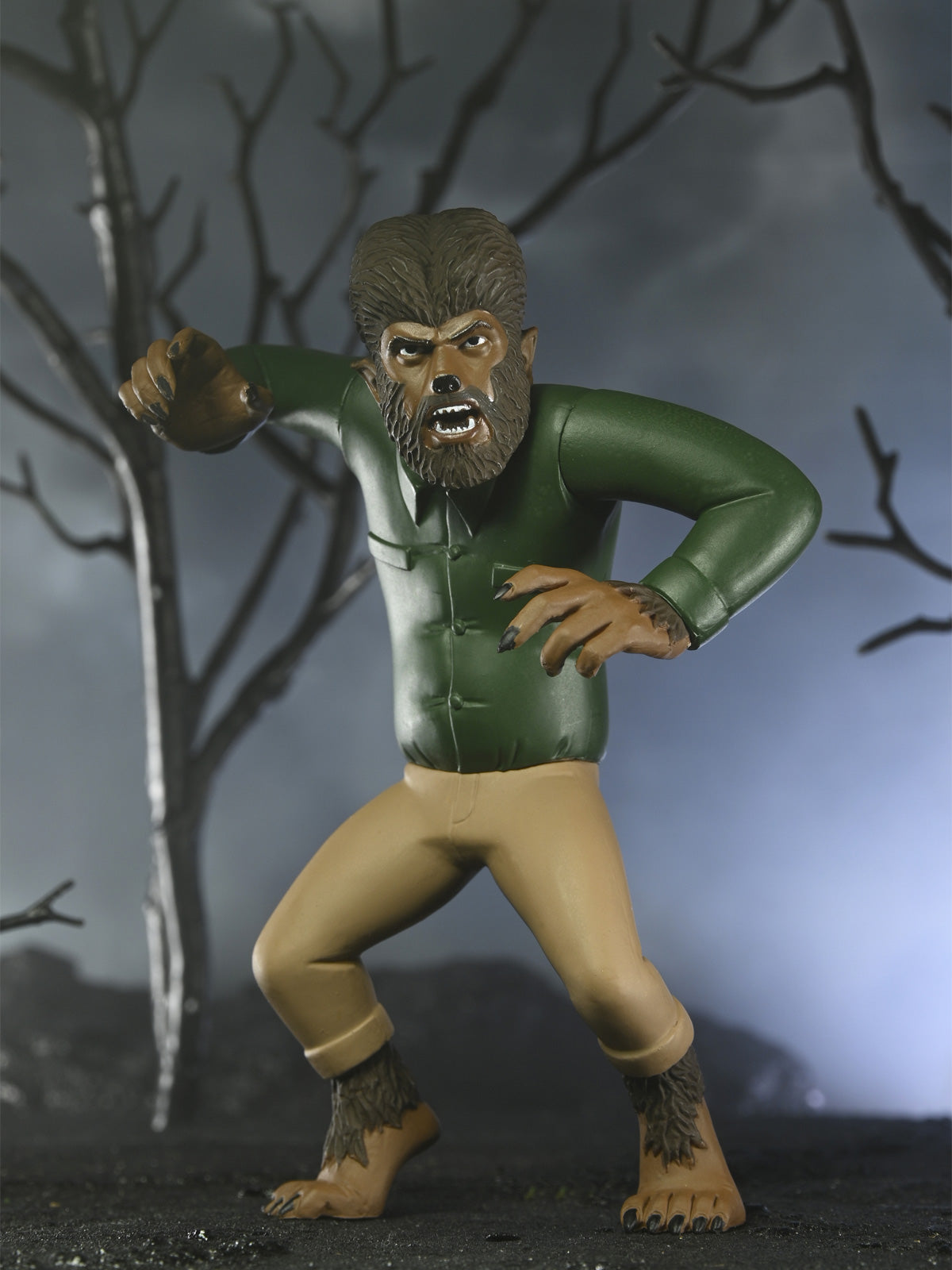 BUY NOW - WOLF MAN TOONY TERRORS - UNIVERSAL MONSTERS 6&quot; SCALE ACTION FIGURE | NECAONLINE AU 