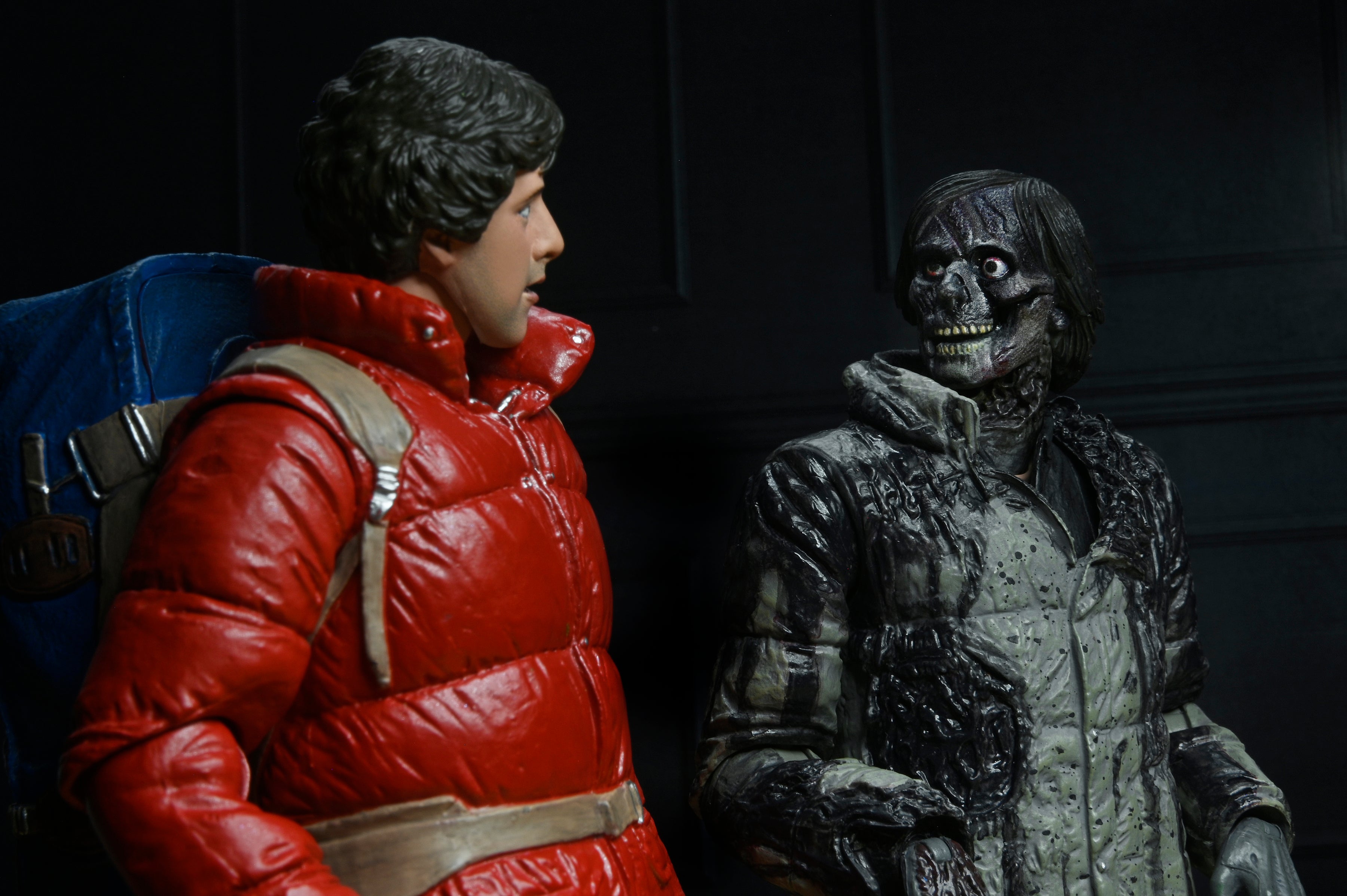 AN AMERICAN WEREWOLF IN LONDON - JACK AND DAVID 2 PACK - 7&quot; SCALE ACTION FIGURES