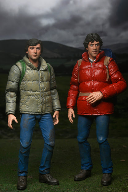 AN AMERICAN WEREWOLF IN LONDON - JACK AND DAVID 2 PACK - 7&quot; SCALE ACTION FIGURES
