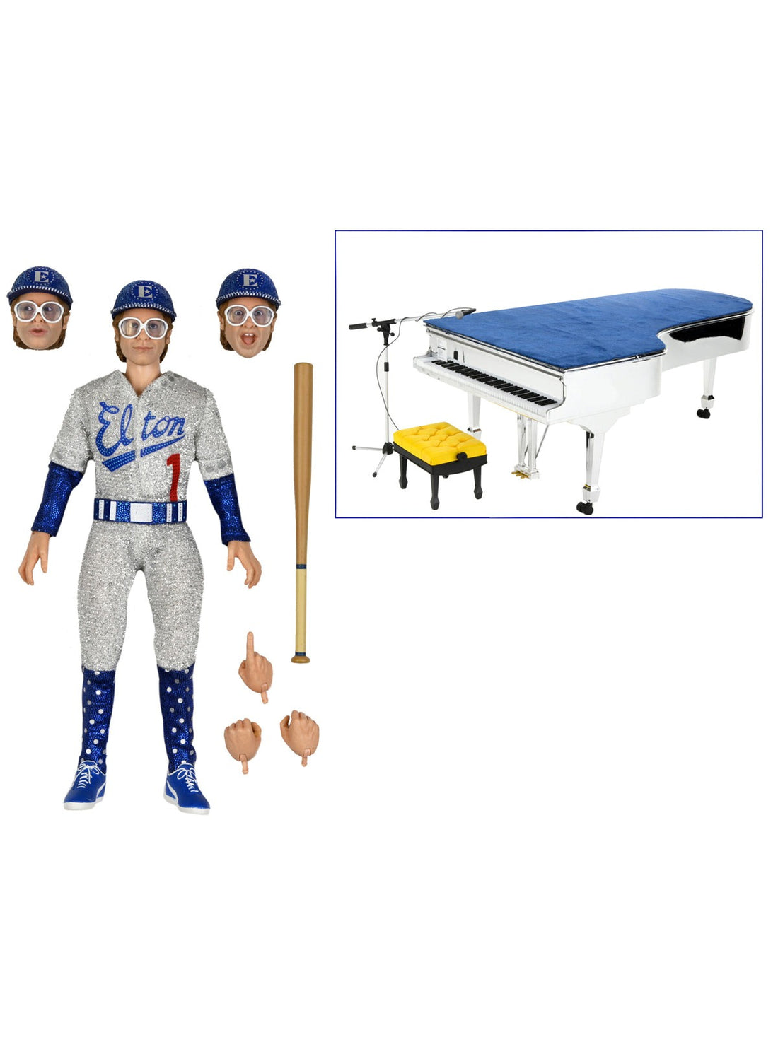 BUY ELTON JOHN LIVE 1975 - 8" CLOTHED ACTION FIGURE | NECA ONLINE AU