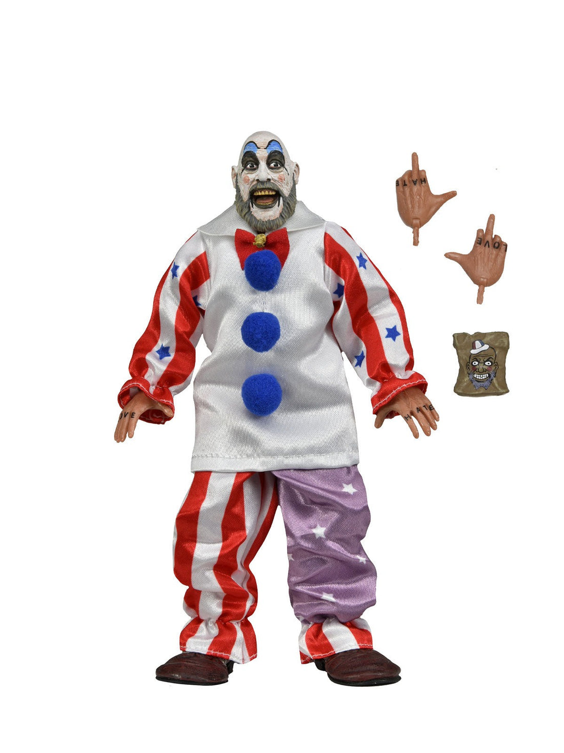 BUY HOUSE OF 1000 CORPSES - CAPTAIN SPAULDING 8" CLOTHED FIGURE | NECA ONLINE AU