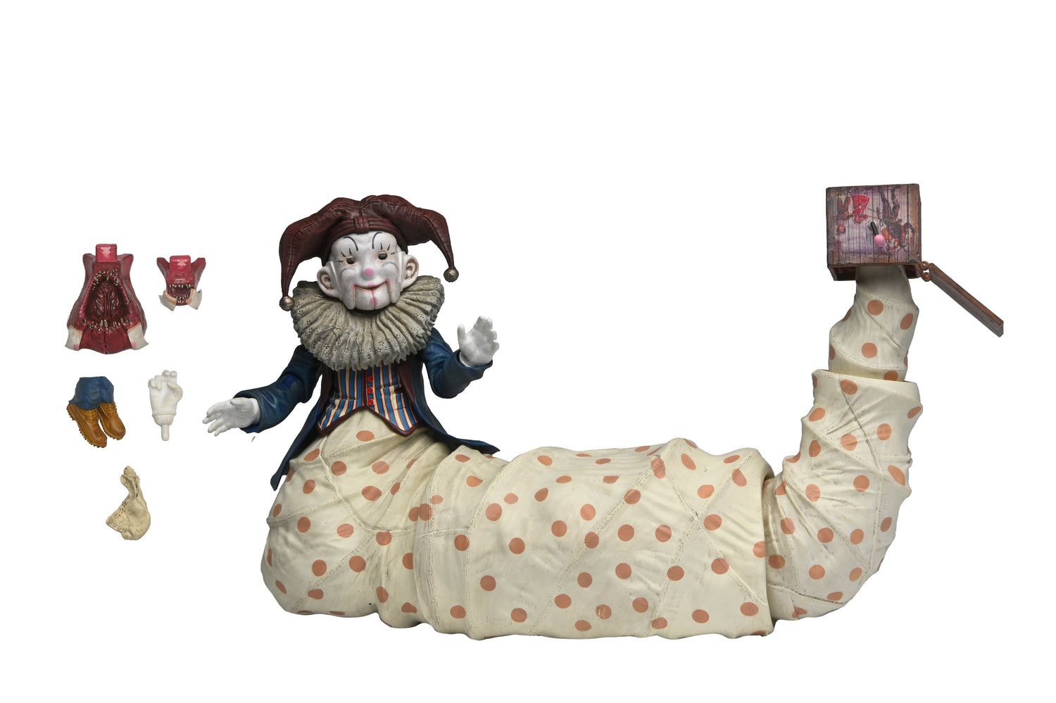 BUY NOW - KRAMPUS DER KLOWN DELUXE - 7&quot; SCALE ACTION FIGURE | NECA ONLINE AU