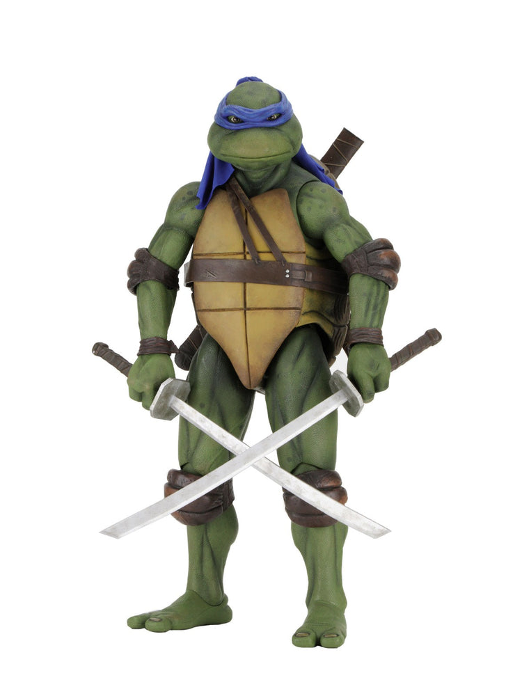 TMNT (1990 MOVIE) - LEONARDO 1/4TH SCALE ACTION FIGURE – NECA Online