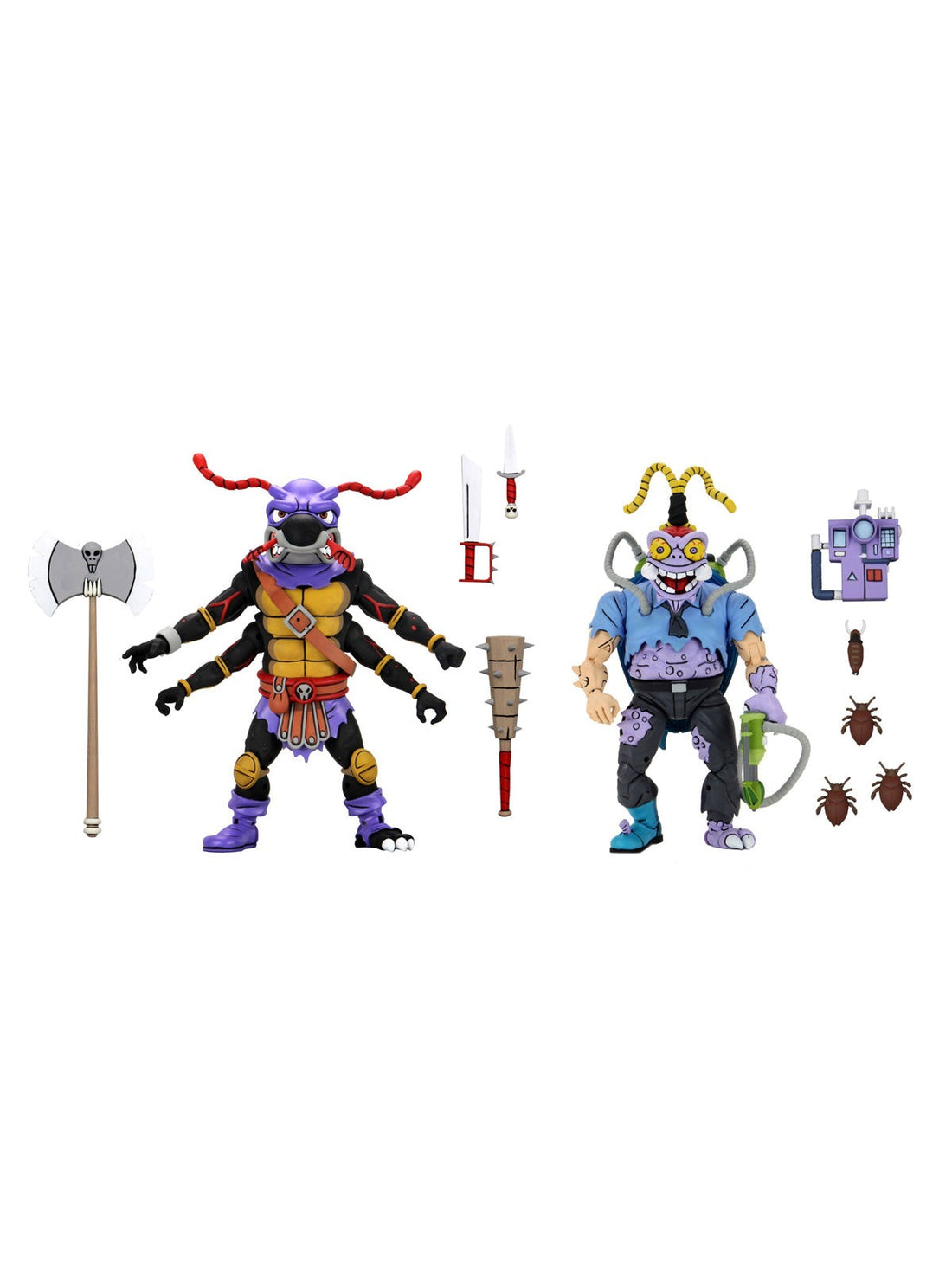 BUY TMNT - ANTRAX & SCUMBUG 2 PACK 7" SCALE ACTION FIGURES | NECA ONLINE AU